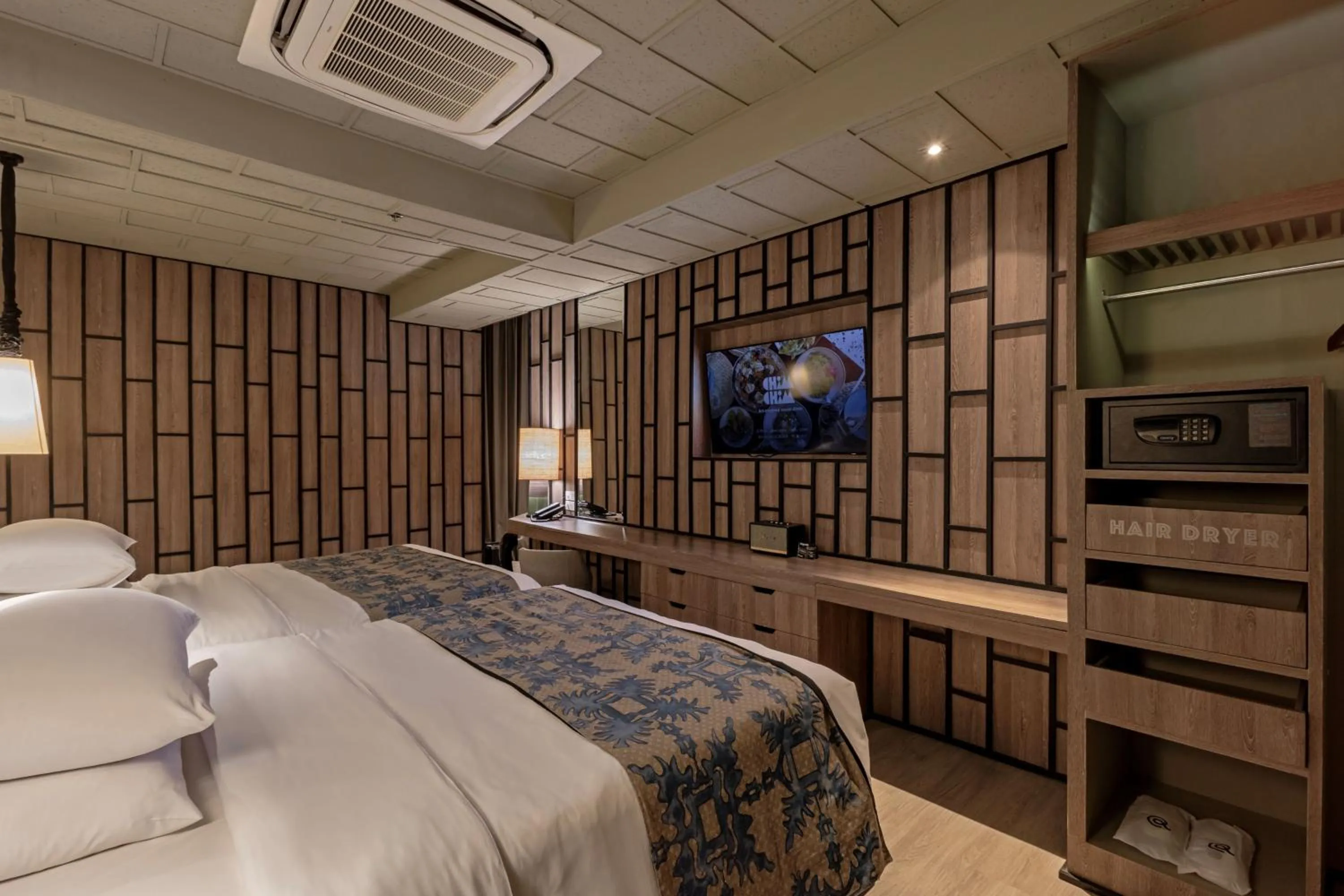 Bed in Siam At Siam Design Hotel Bangkok