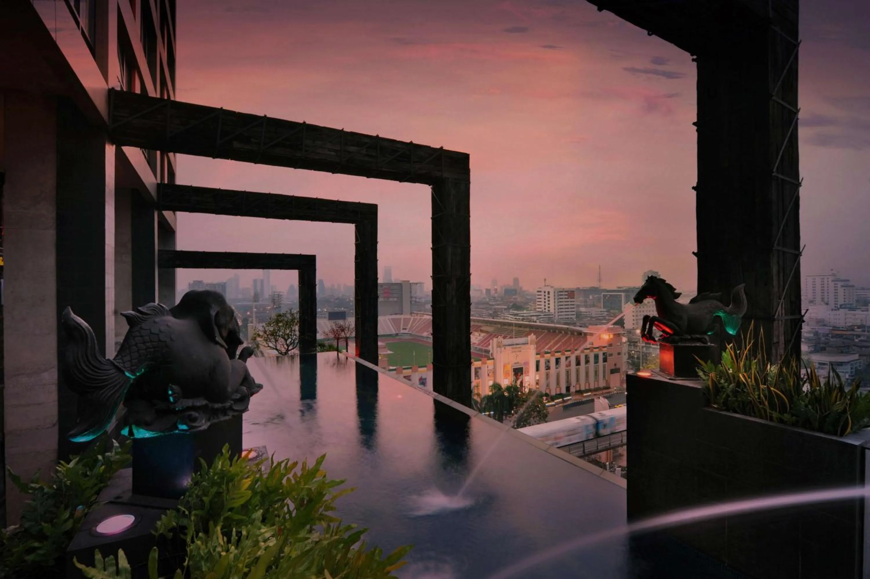 Pool view in Siam At Siam Design Hotel Bangkok