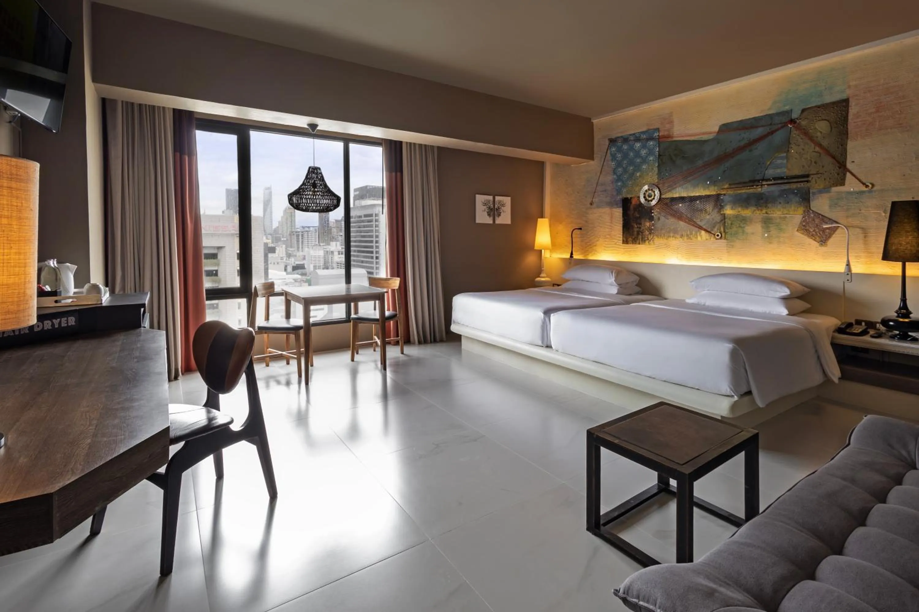 Bed in Siam At Siam Design Hotel Bangkok