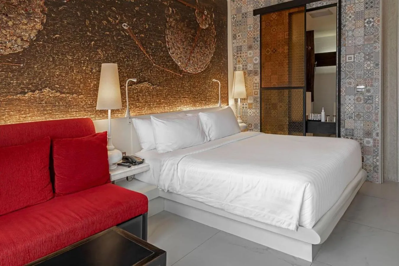 Bed in Siam At Siam Design Hotel Bangkok