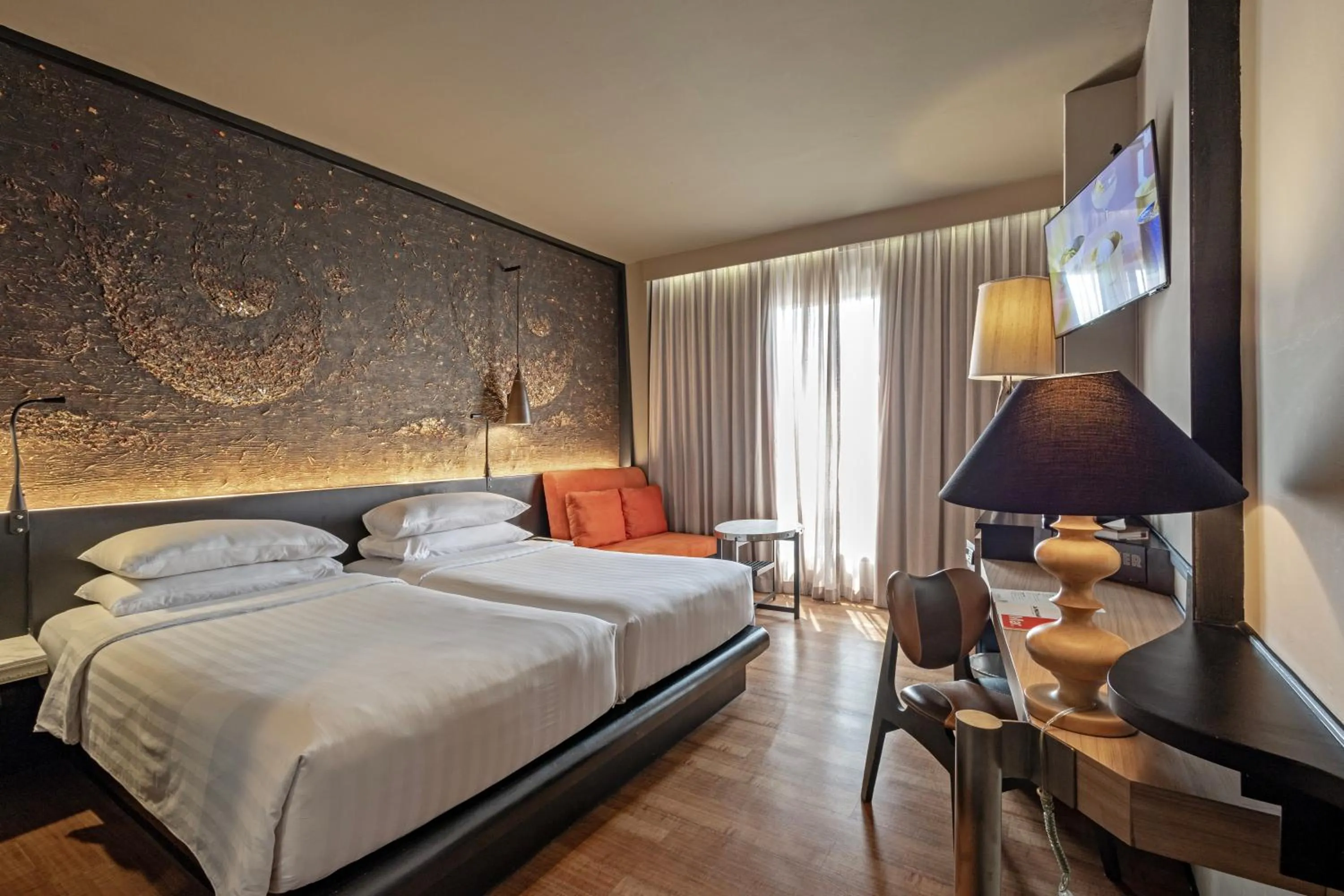 Bed in Siam At Siam Design Hotel Bangkok