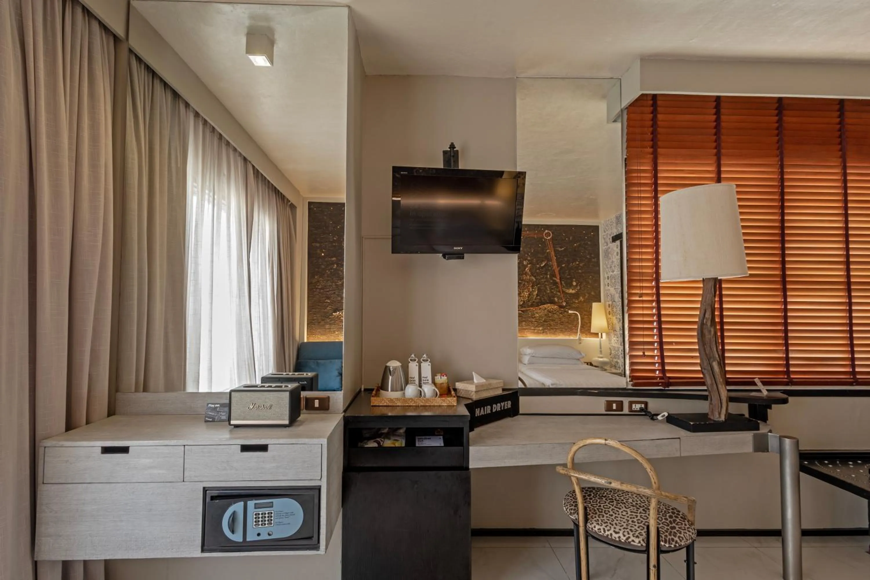 Seating area in Siam At Siam Design Hotel Bangkok