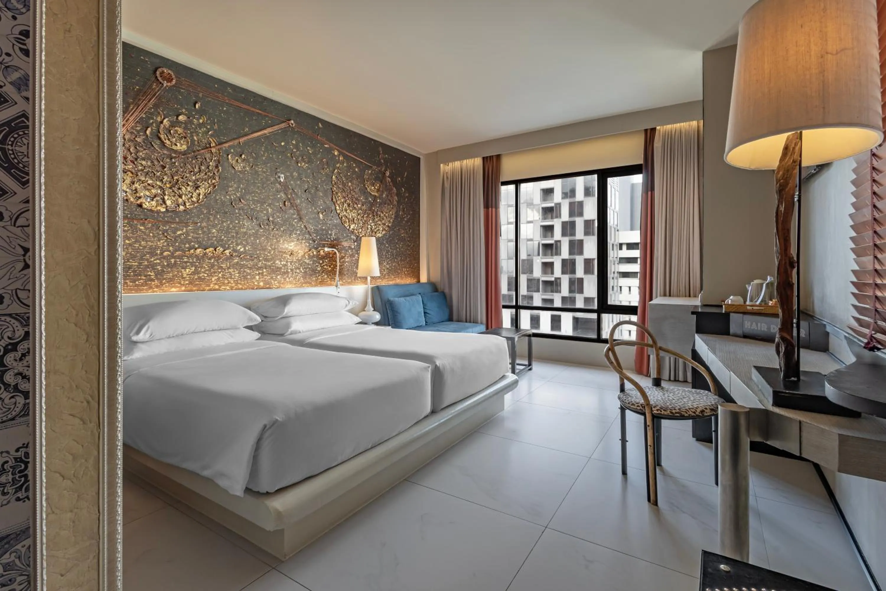 Bed in Siam At Siam Design Hotel Bangkok