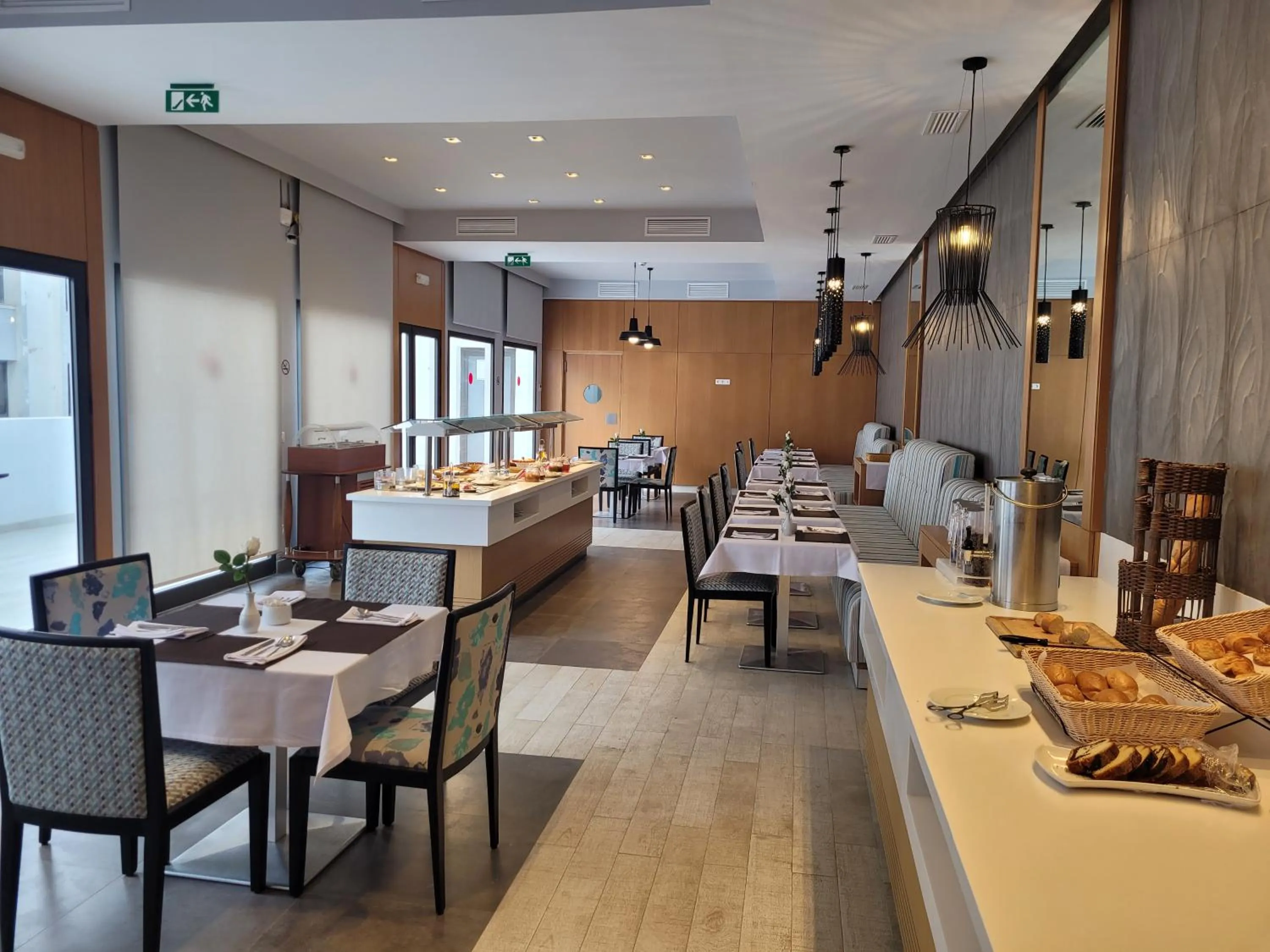 Breakfast in Hotel Tiba