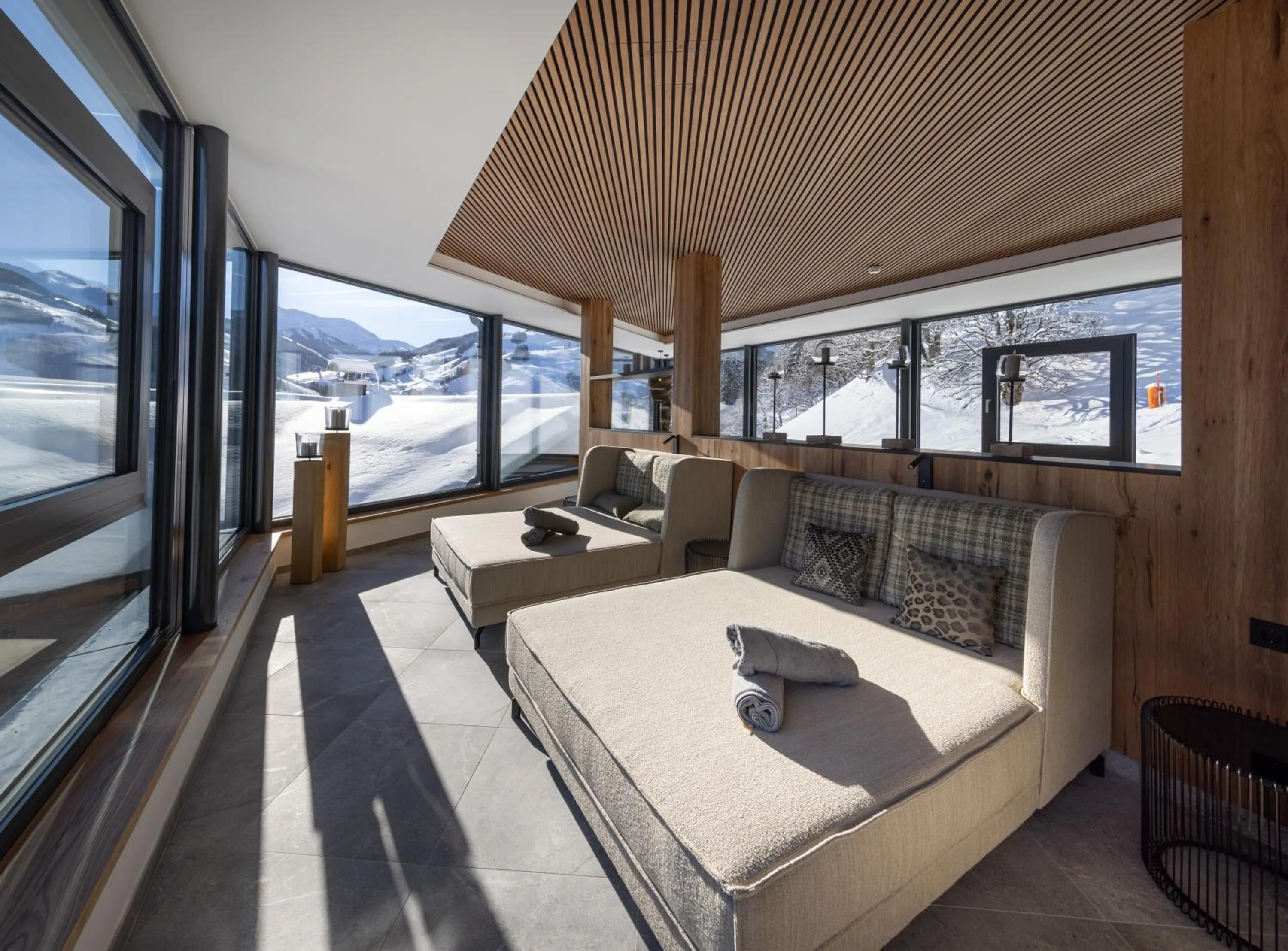 View (from property/room) in Bachgut - Das Resort am Berg