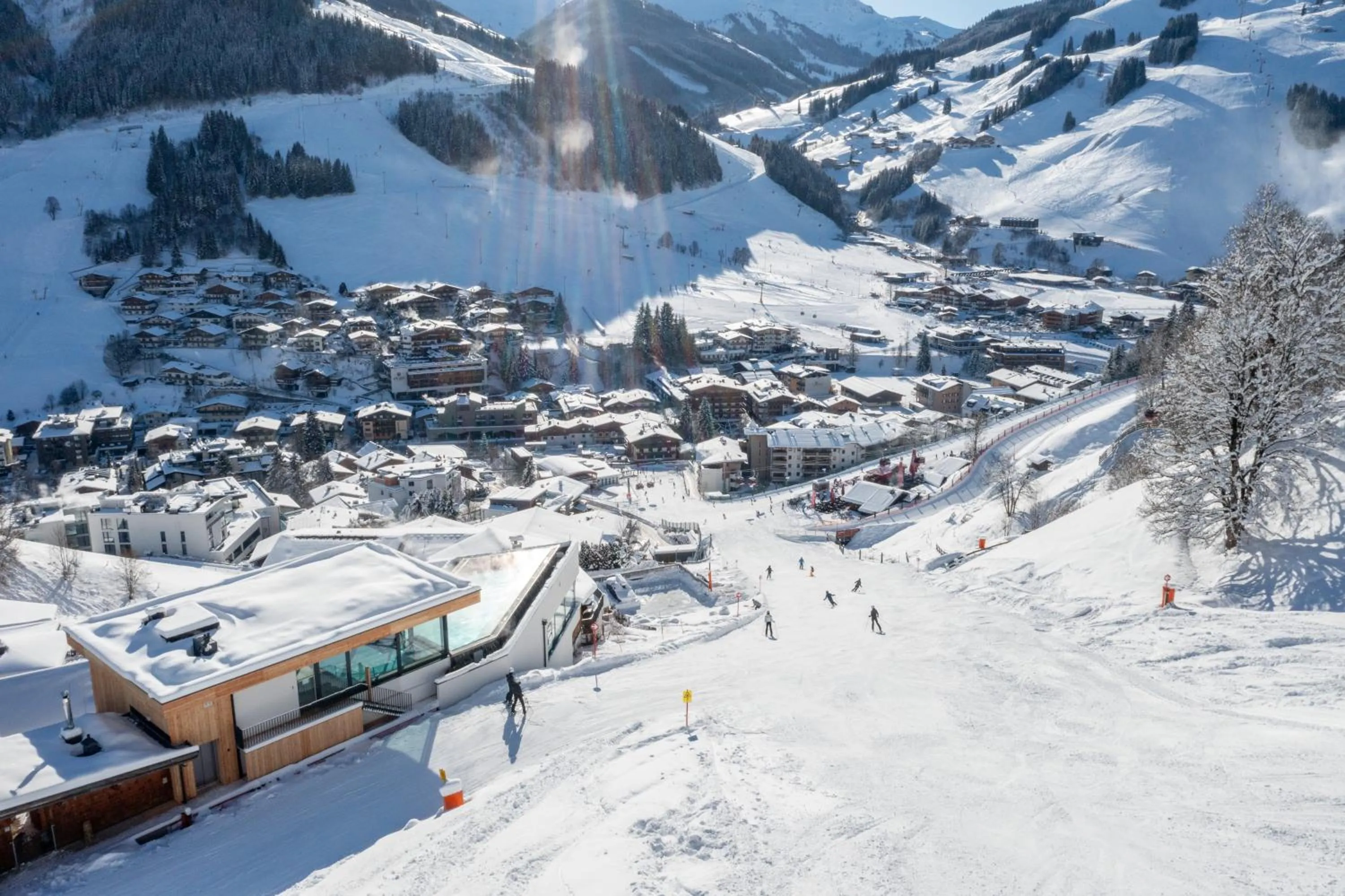 Natural landscape in Bachgut - Das Resort am Berg