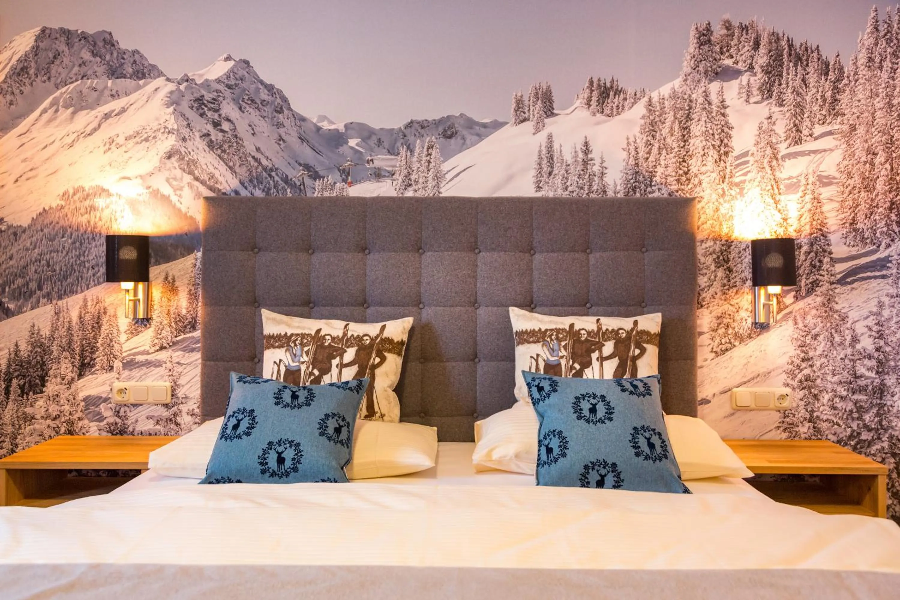 Bed in Bachgut - Das Resort am Berg