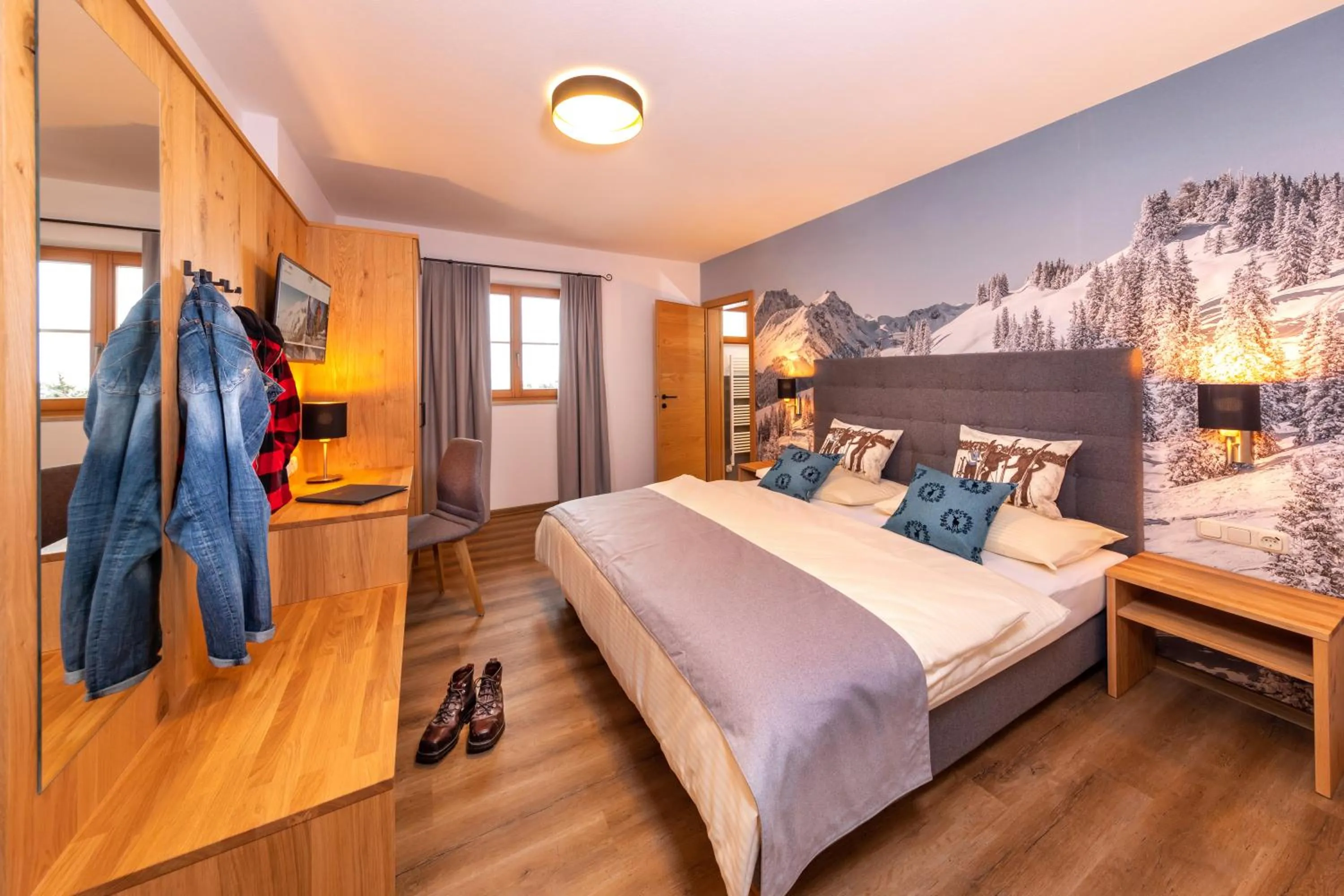 Bed in Bachgut - Das Resort am Berg