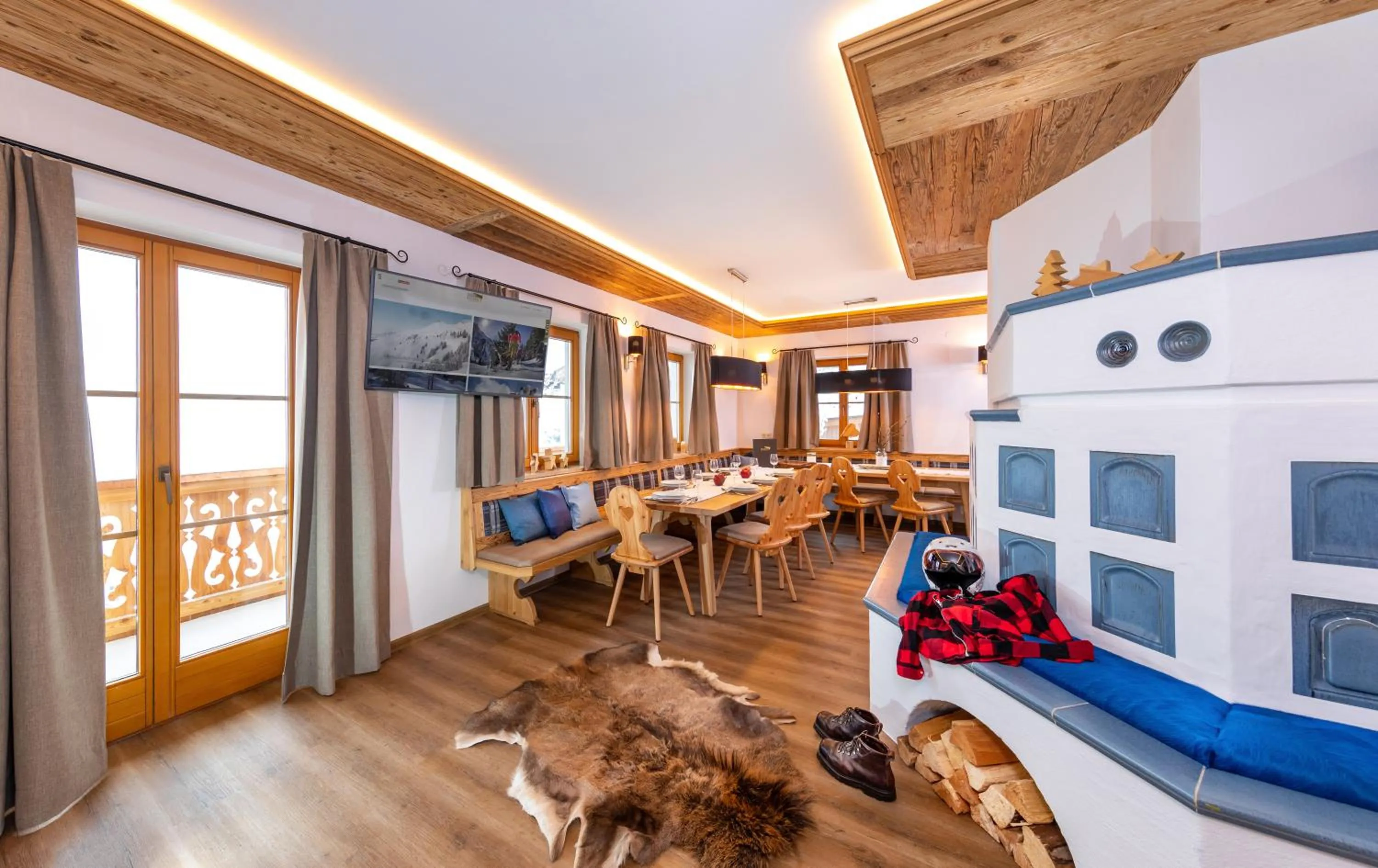 Living room in Bachgut - Das Resort am Berg