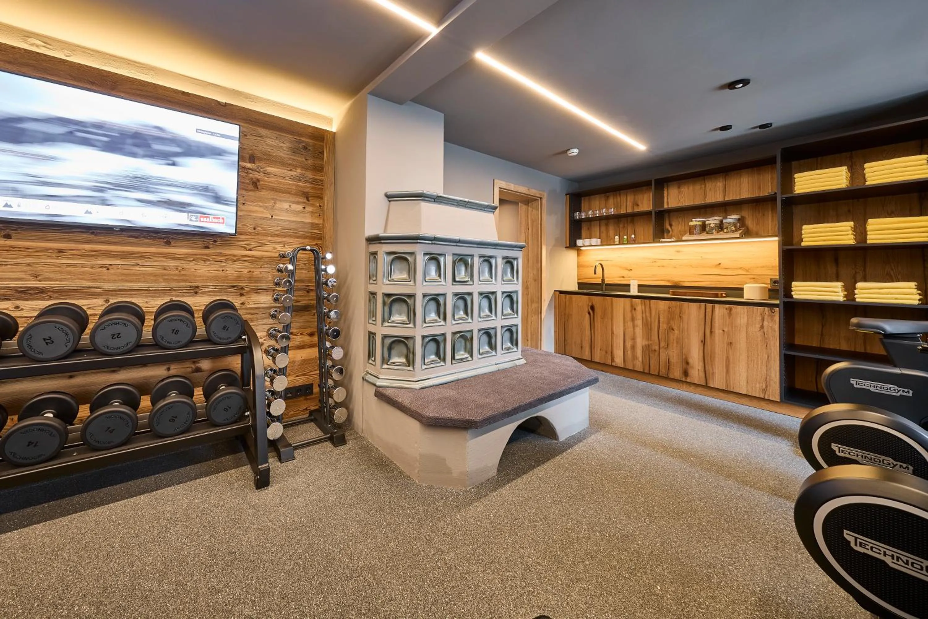 Fitness centre/facilities in Bachgut - Das Resort am Berg