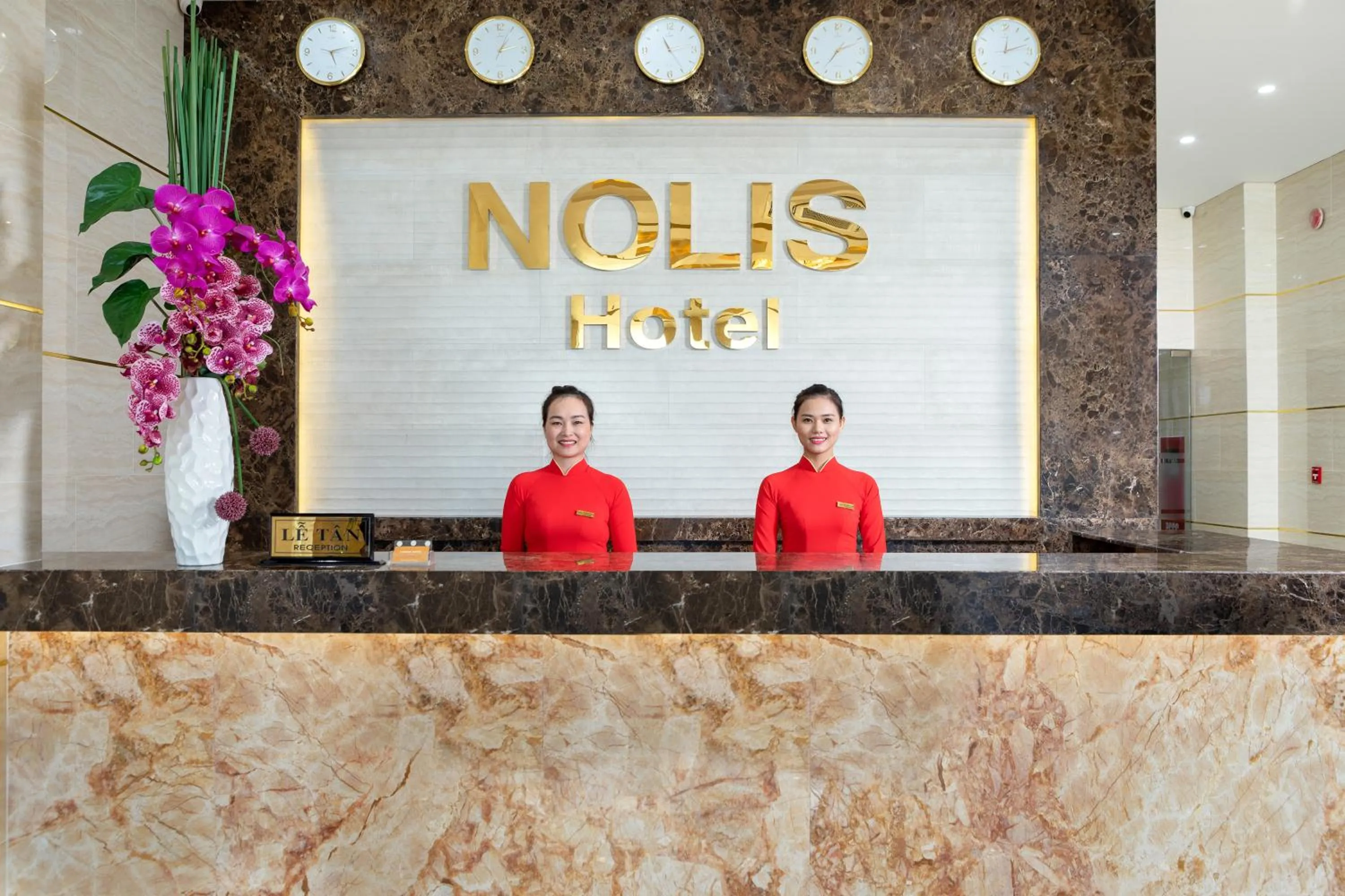 Lobby or reception in Nolis Hotel