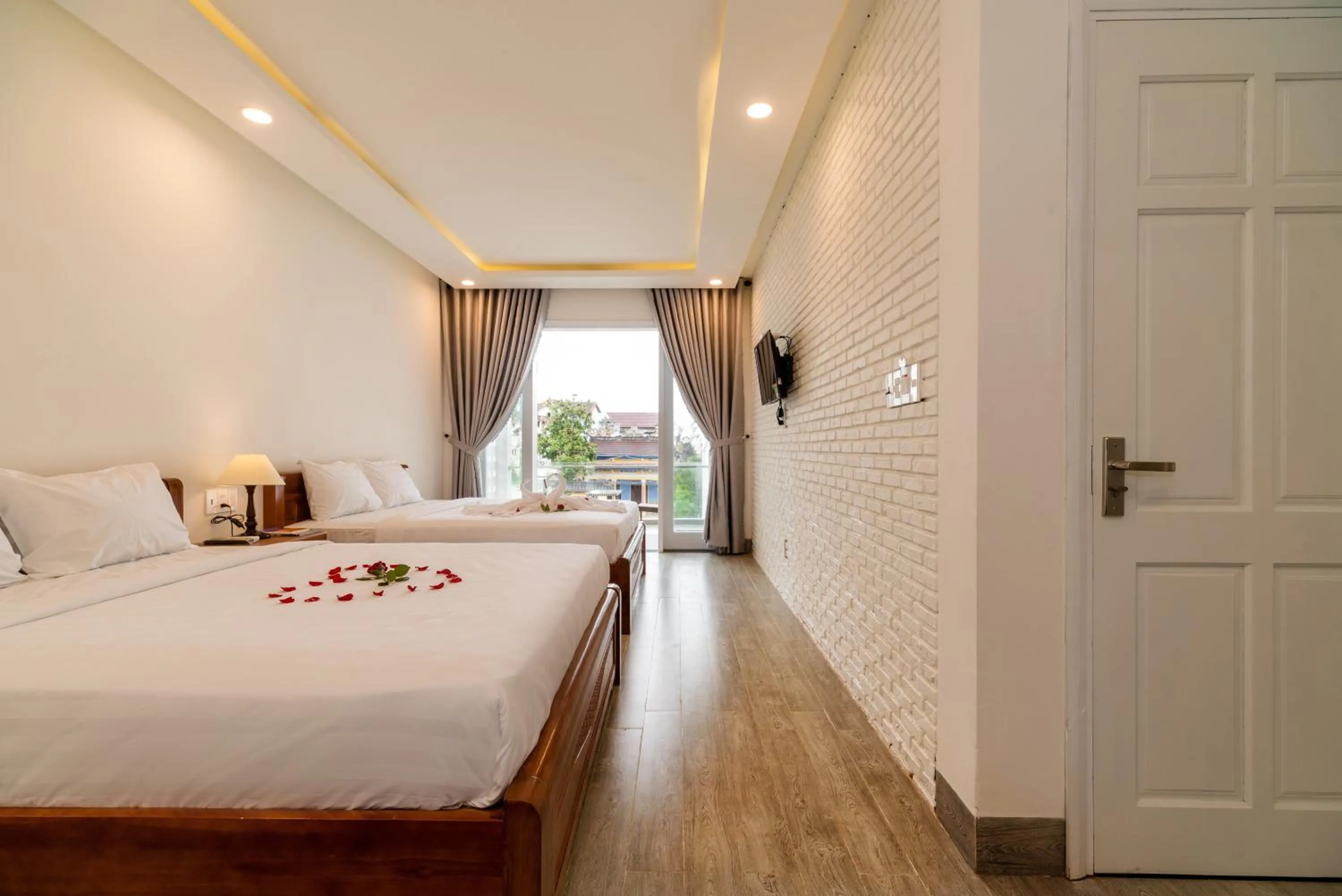 Bedroom, Bed in Chi Thanh Villa