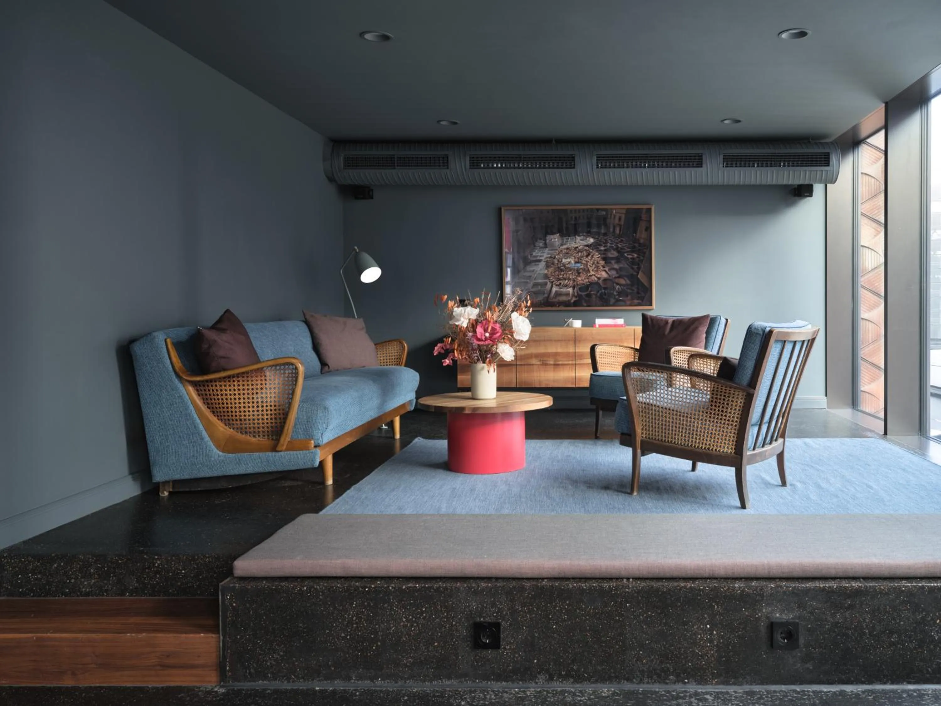 Seating area in lyf East Frankfurt