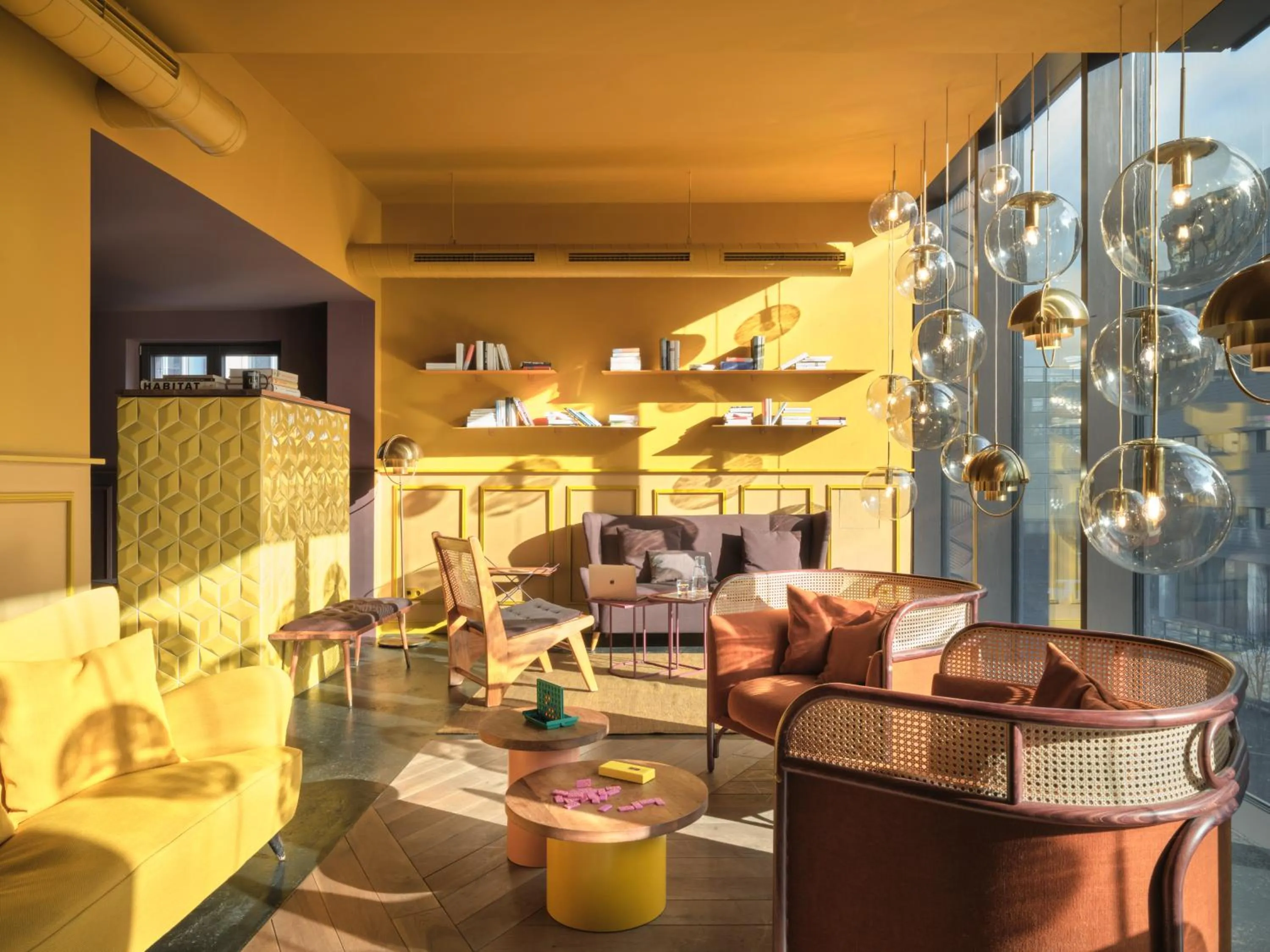 Library in lyf East Frankfurt