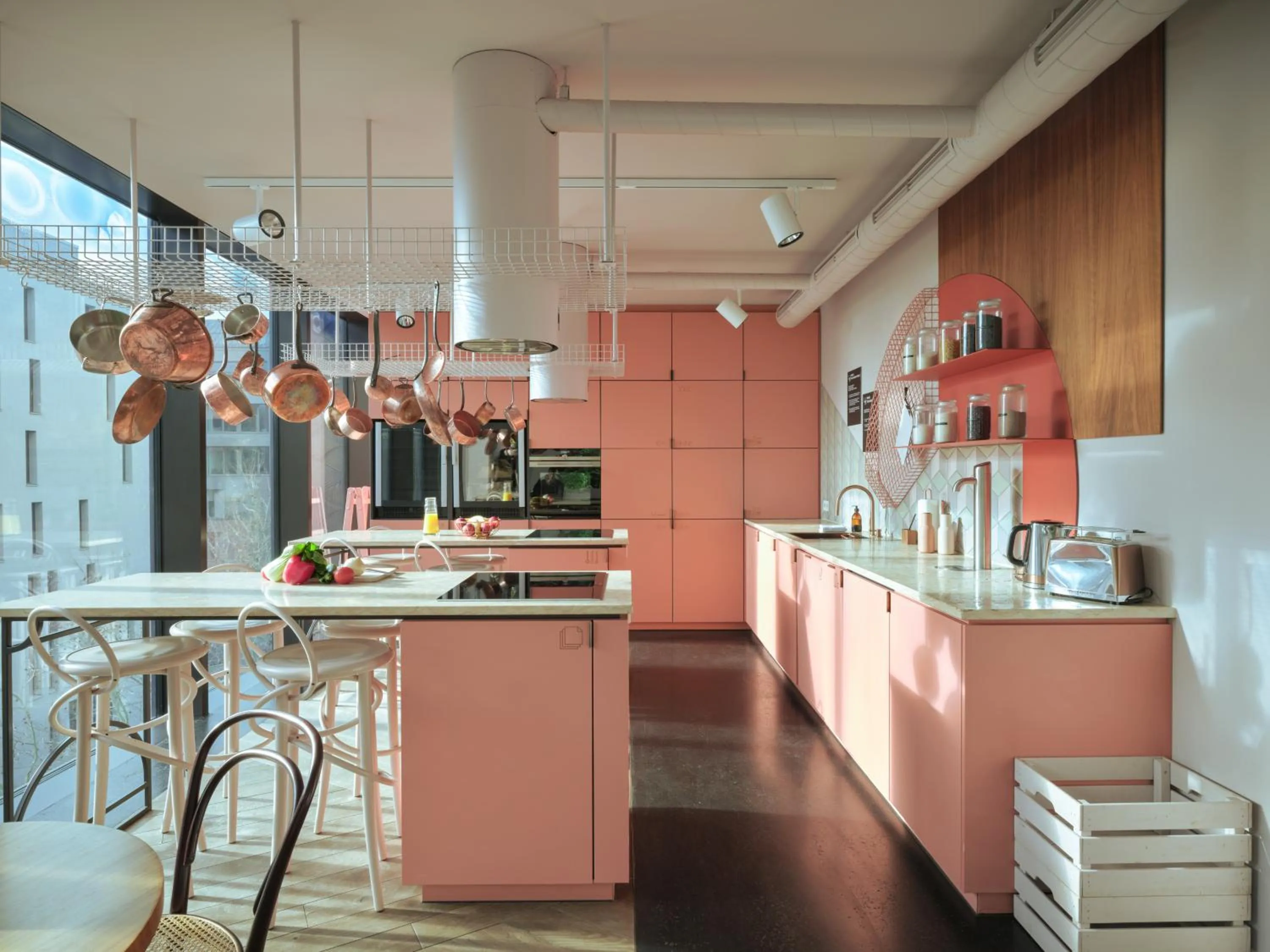 Kitchen or kitchenette in lyf East Frankfurt