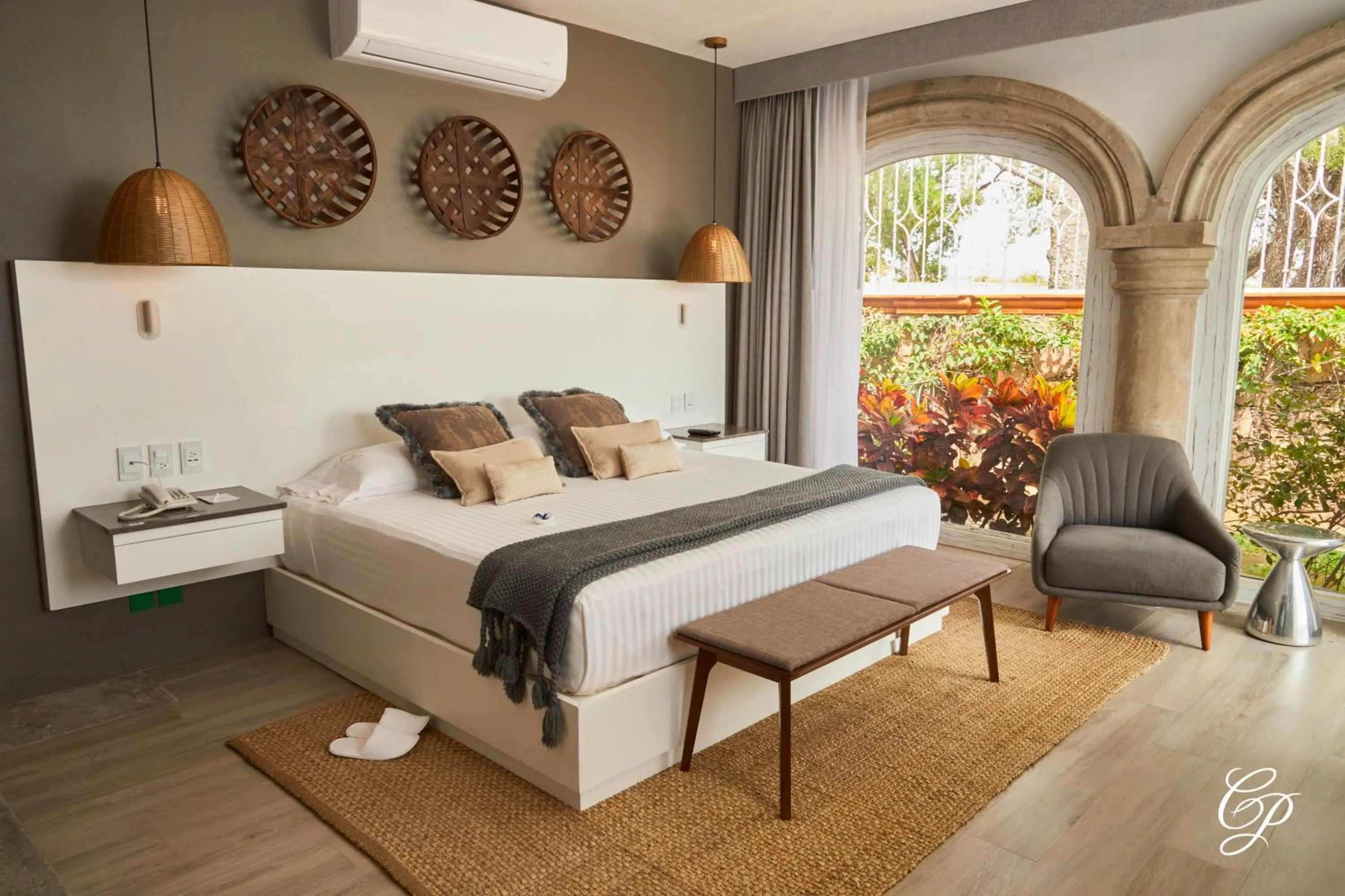 Bed in Hotel Boutique de Cantera Y Plata