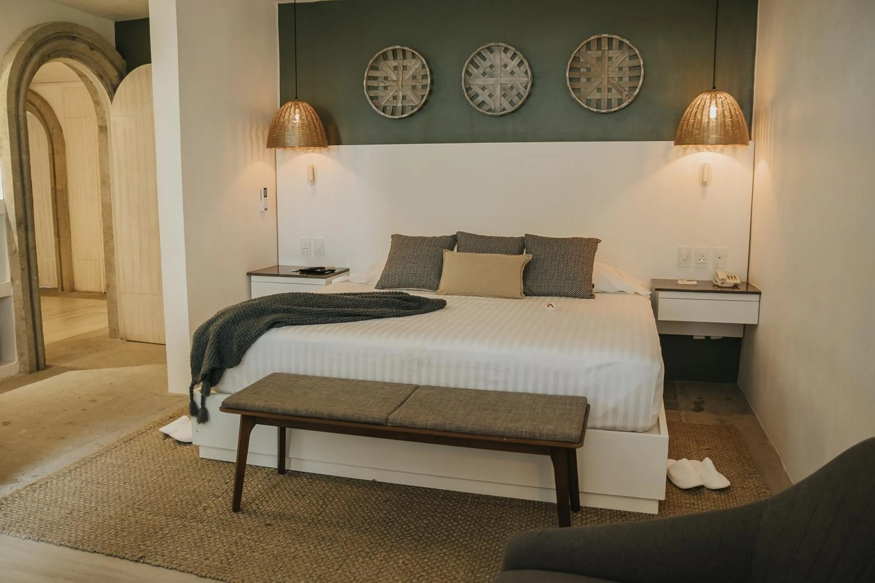 Bed in Hotel Boutique de Cantera Y Plata