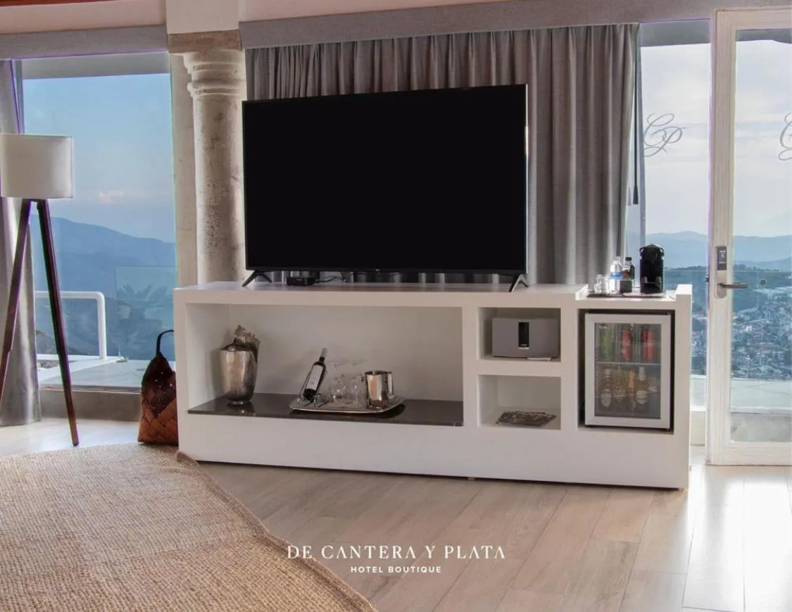 TV and multimedia in Hotel Boutique de Cantera Y Plata