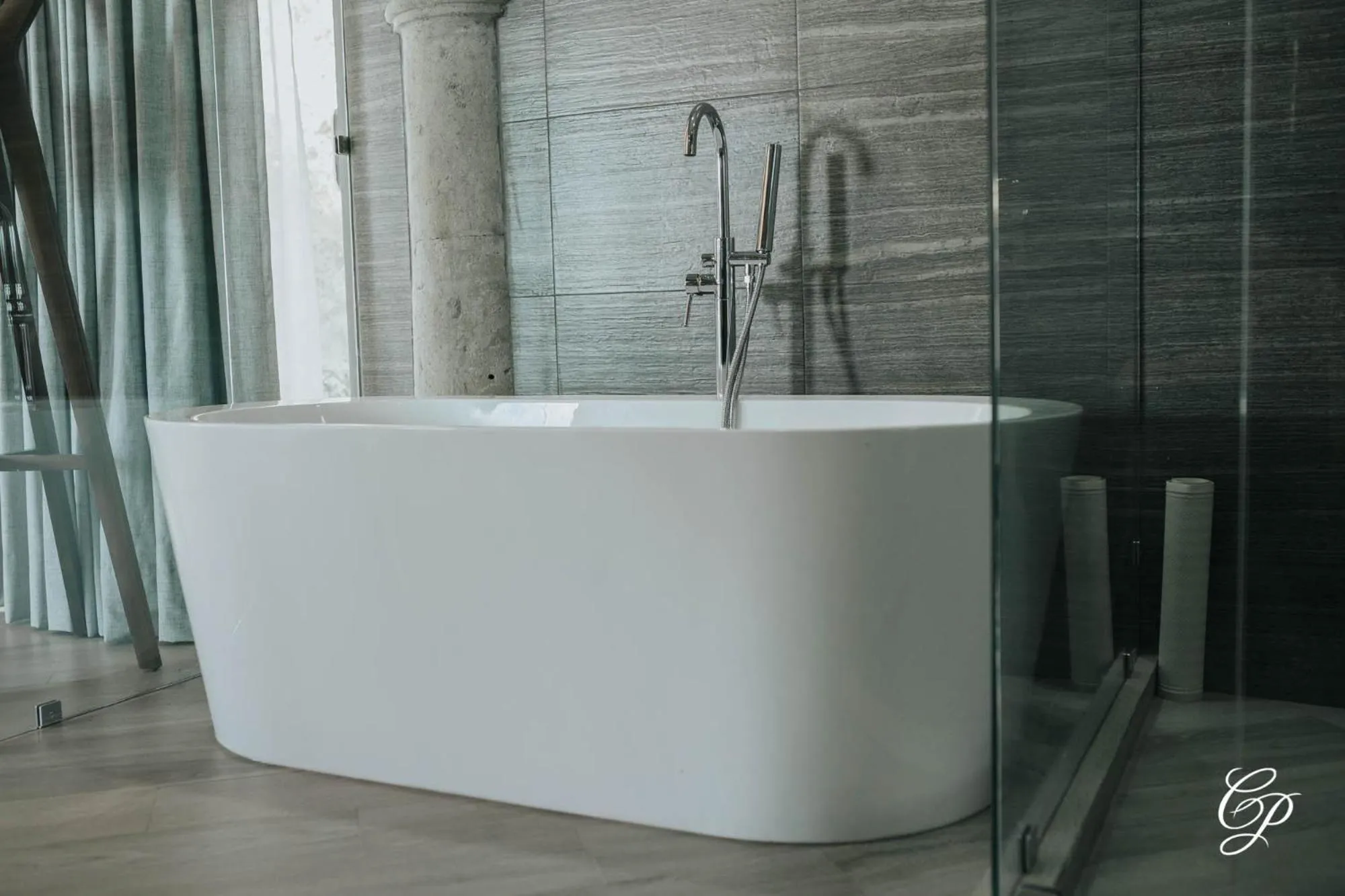 Bath in Hotel Boutique de Cantera Y Plata