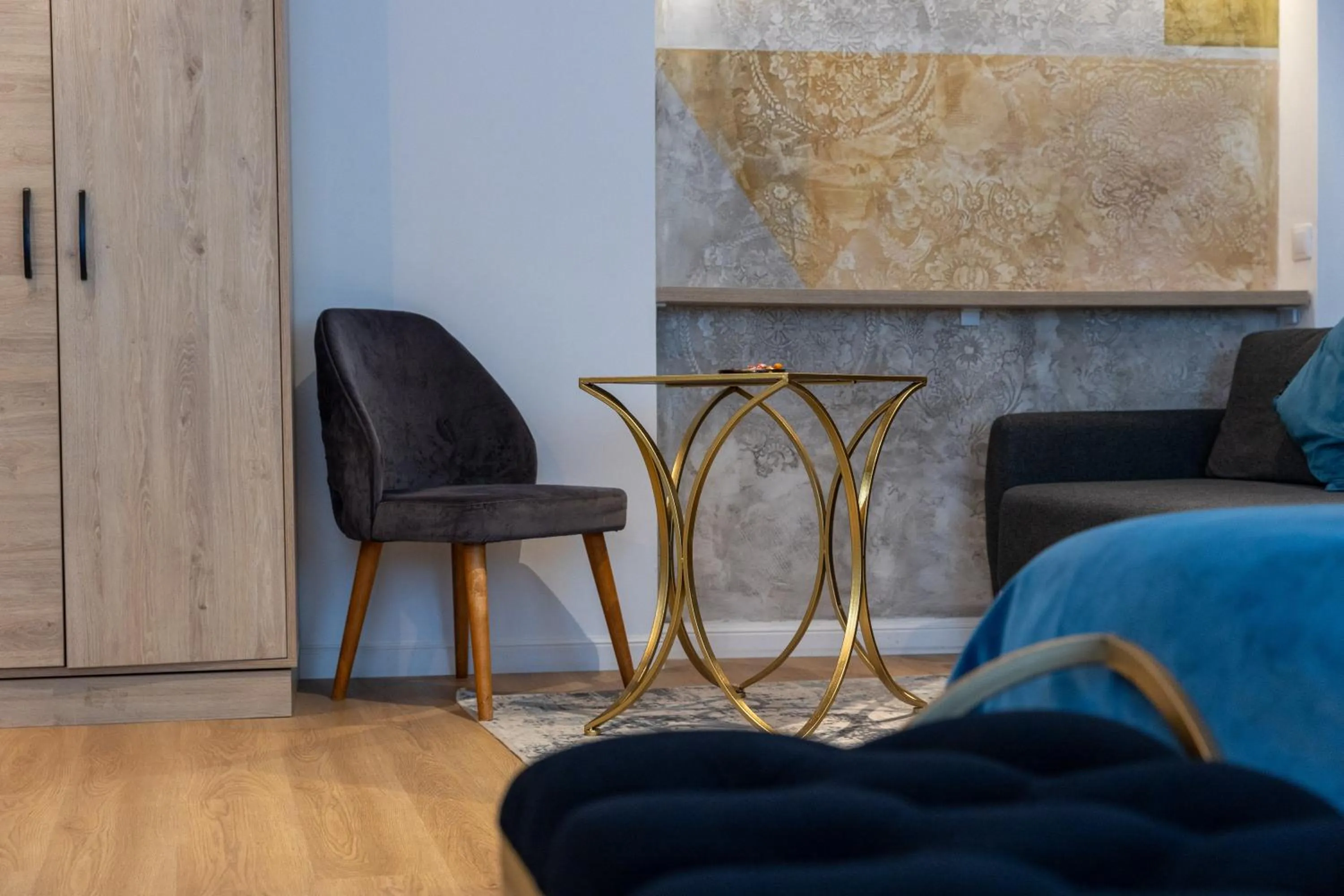 Seating area in Lumiere House Sibiu