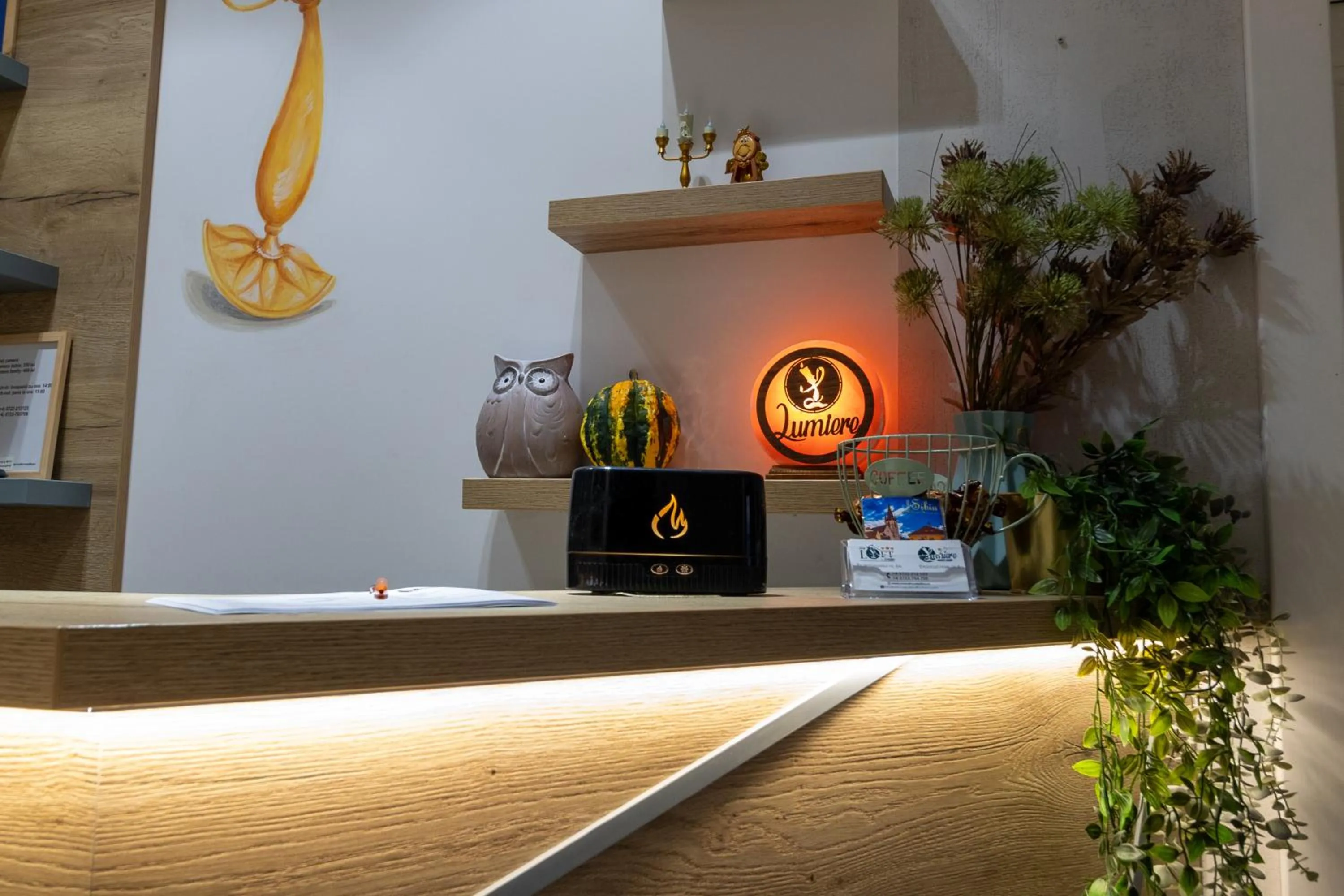 Lobby or reception in Lumiere House Sibiu