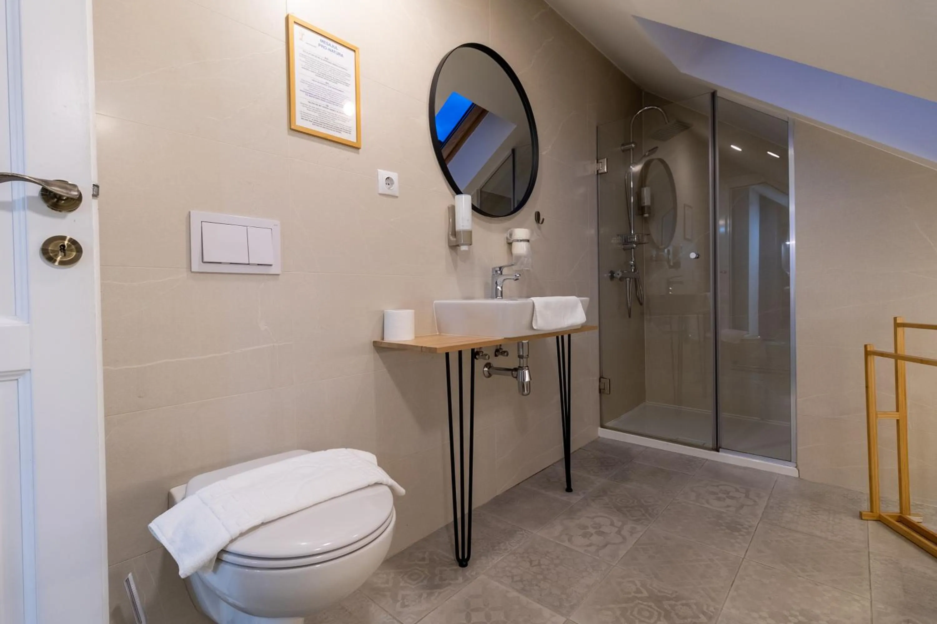 Bathroom in Lumiere House Sibiu