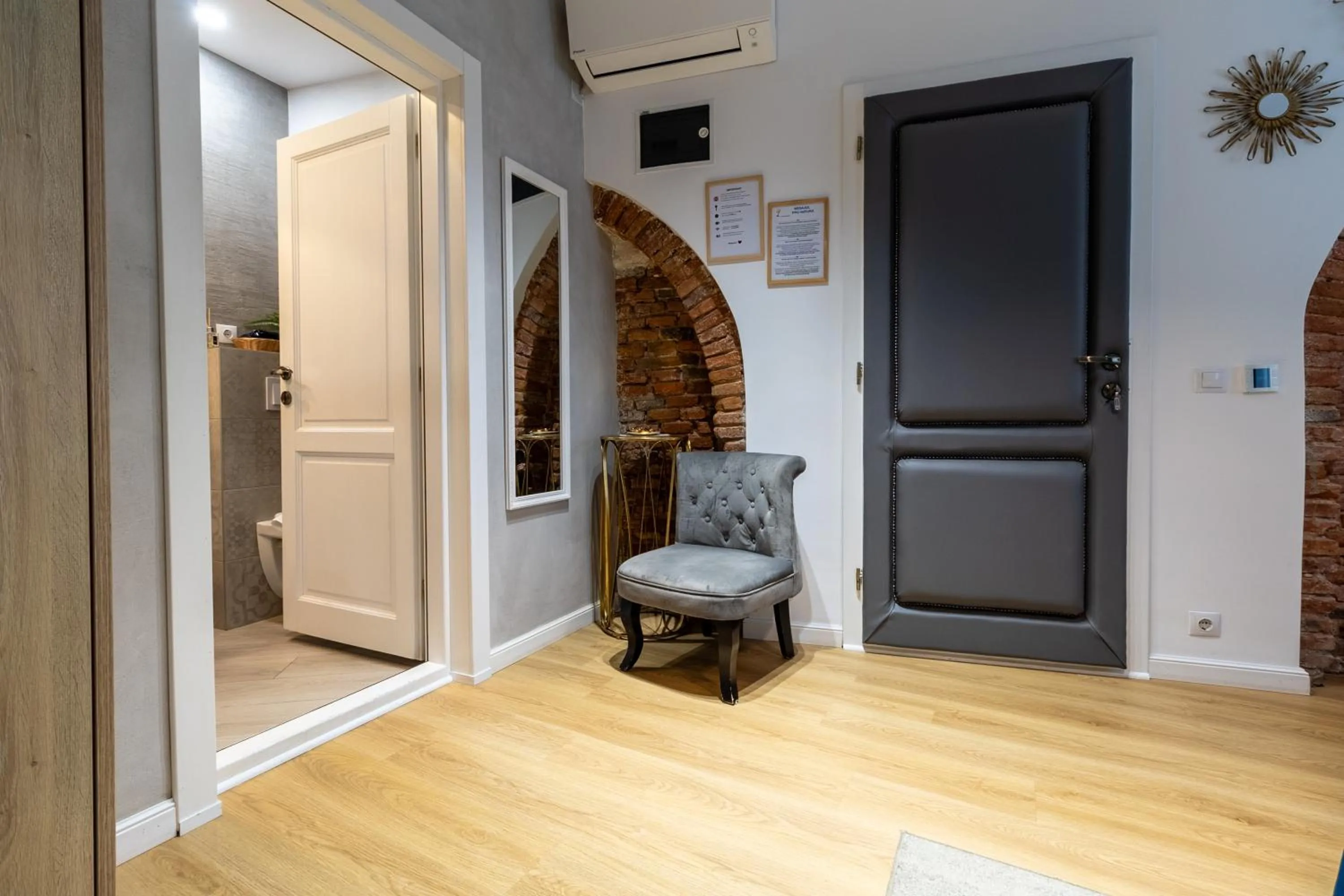 Seating area in Lumiere House Sibiu