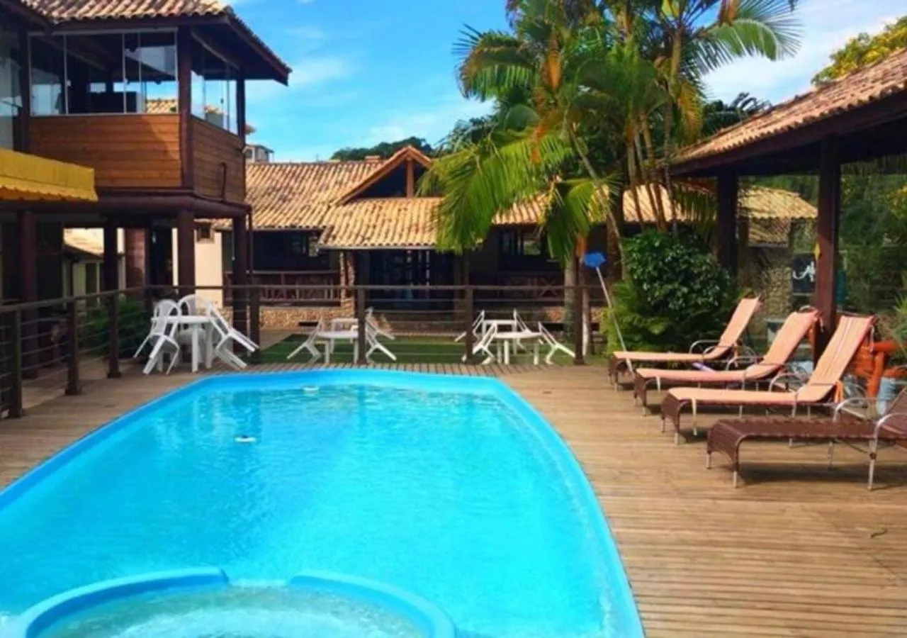 Swimming pool in Pousada Halliny do Rosa