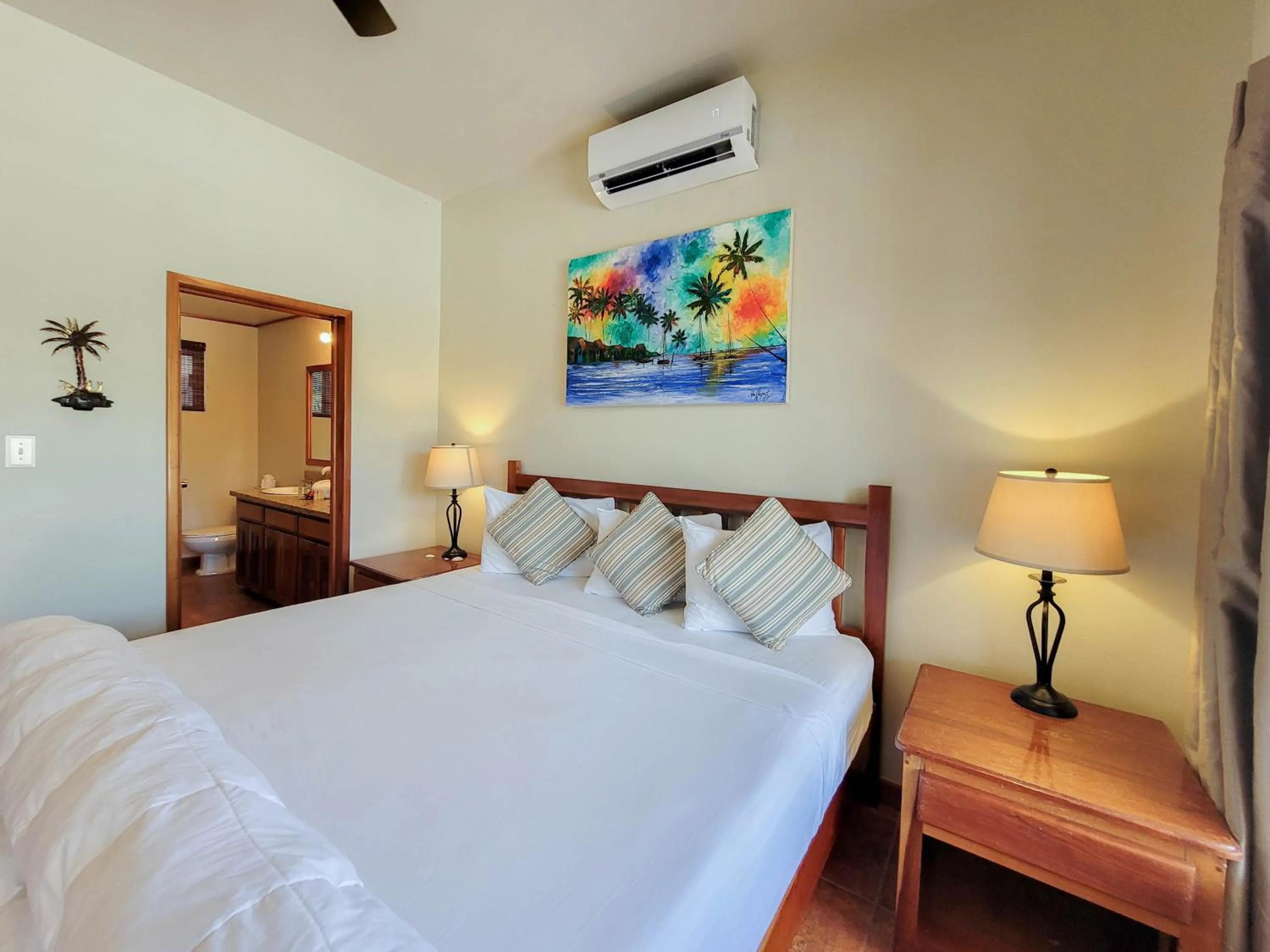 Bed in Sapphire Beach Resort