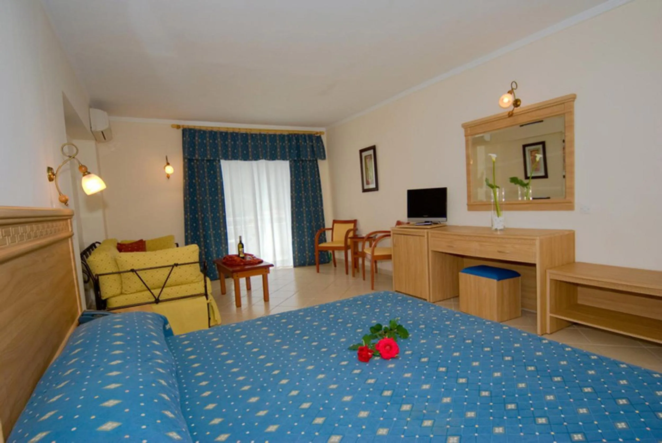 Day, Bed in Porfi Beach Hotel