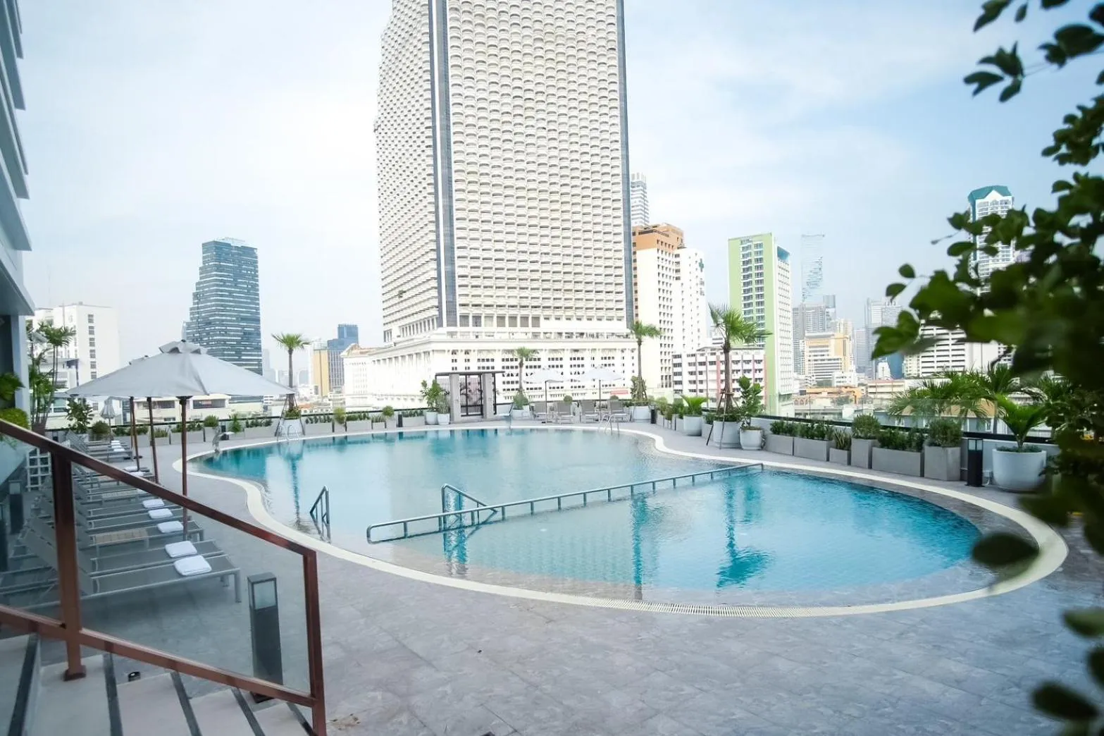 Swimming pool in Centre Point Plus Hotel Silom - Newly Renovated