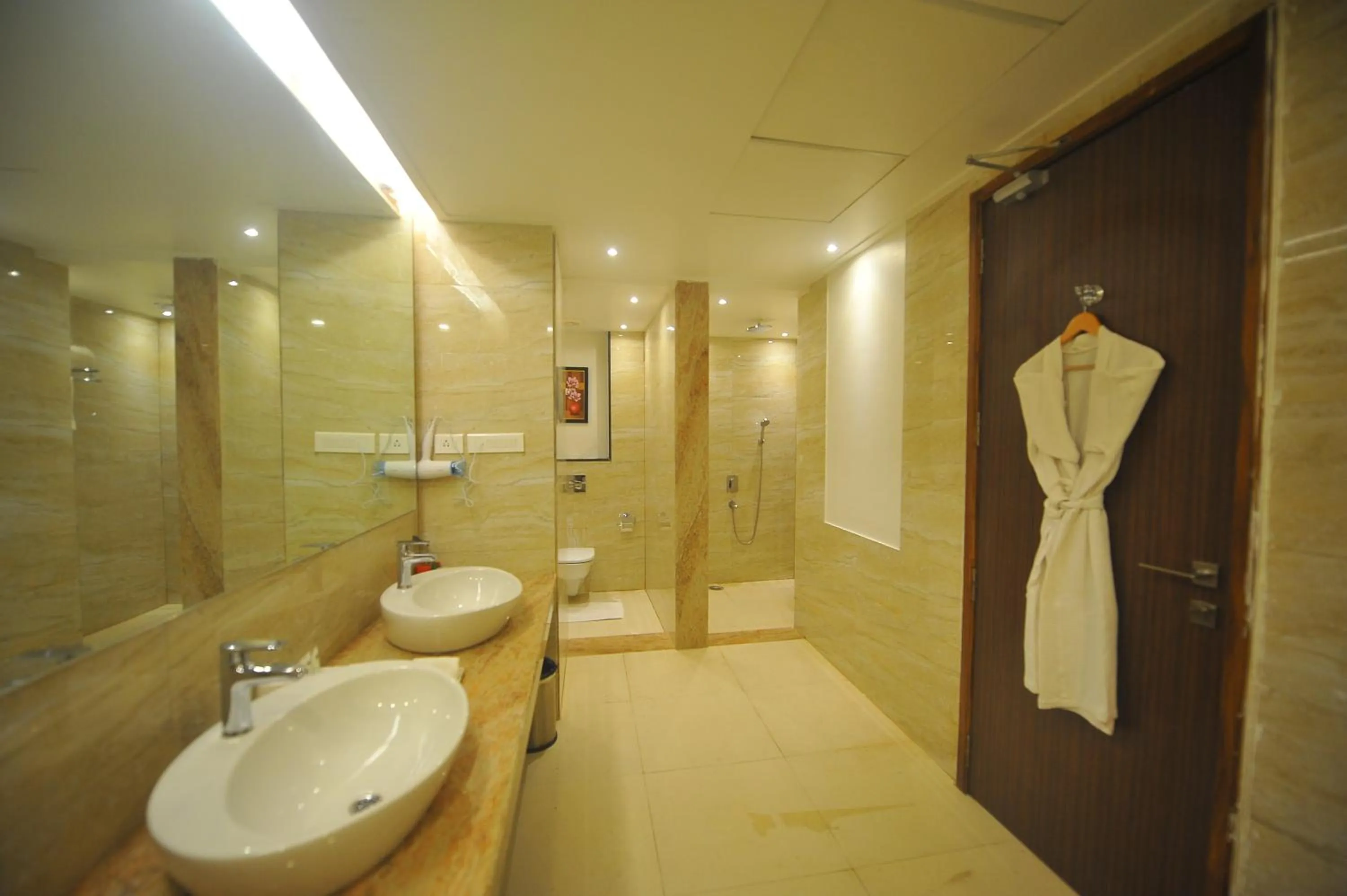 Bathroom in Pipul Padmaja Premium Hotel