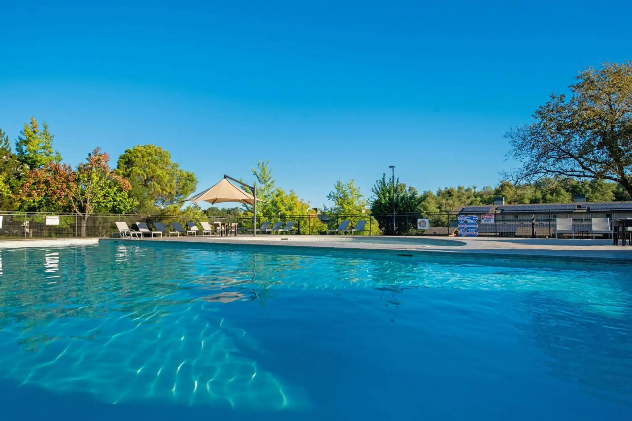 Swimming pool in WorldMark Angels Camp