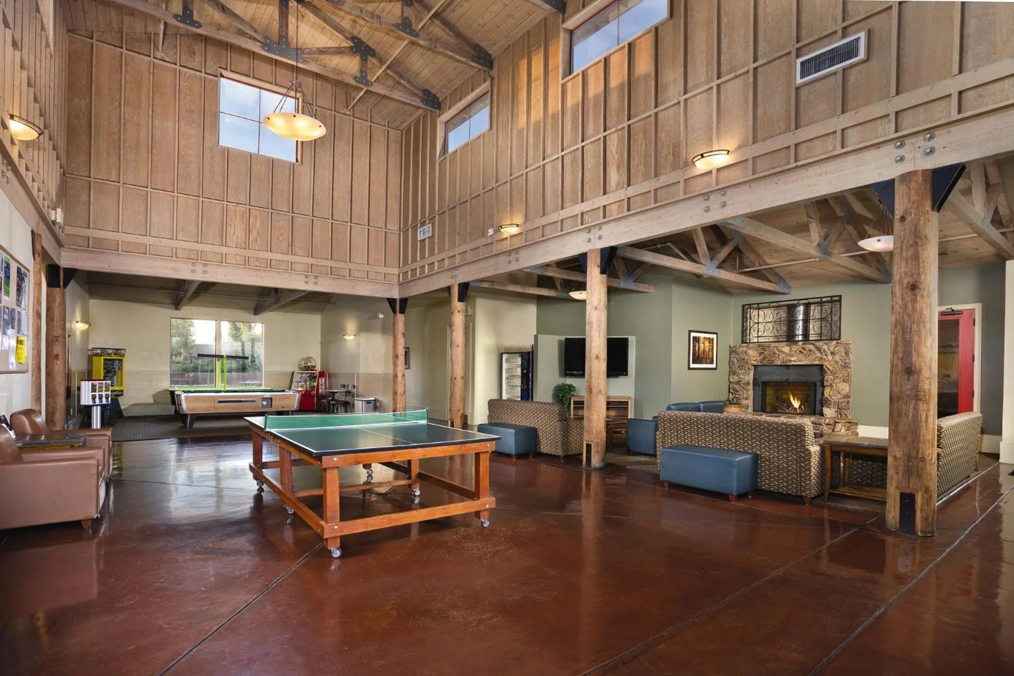 Lobby or reception in WorldMark Angels Camp