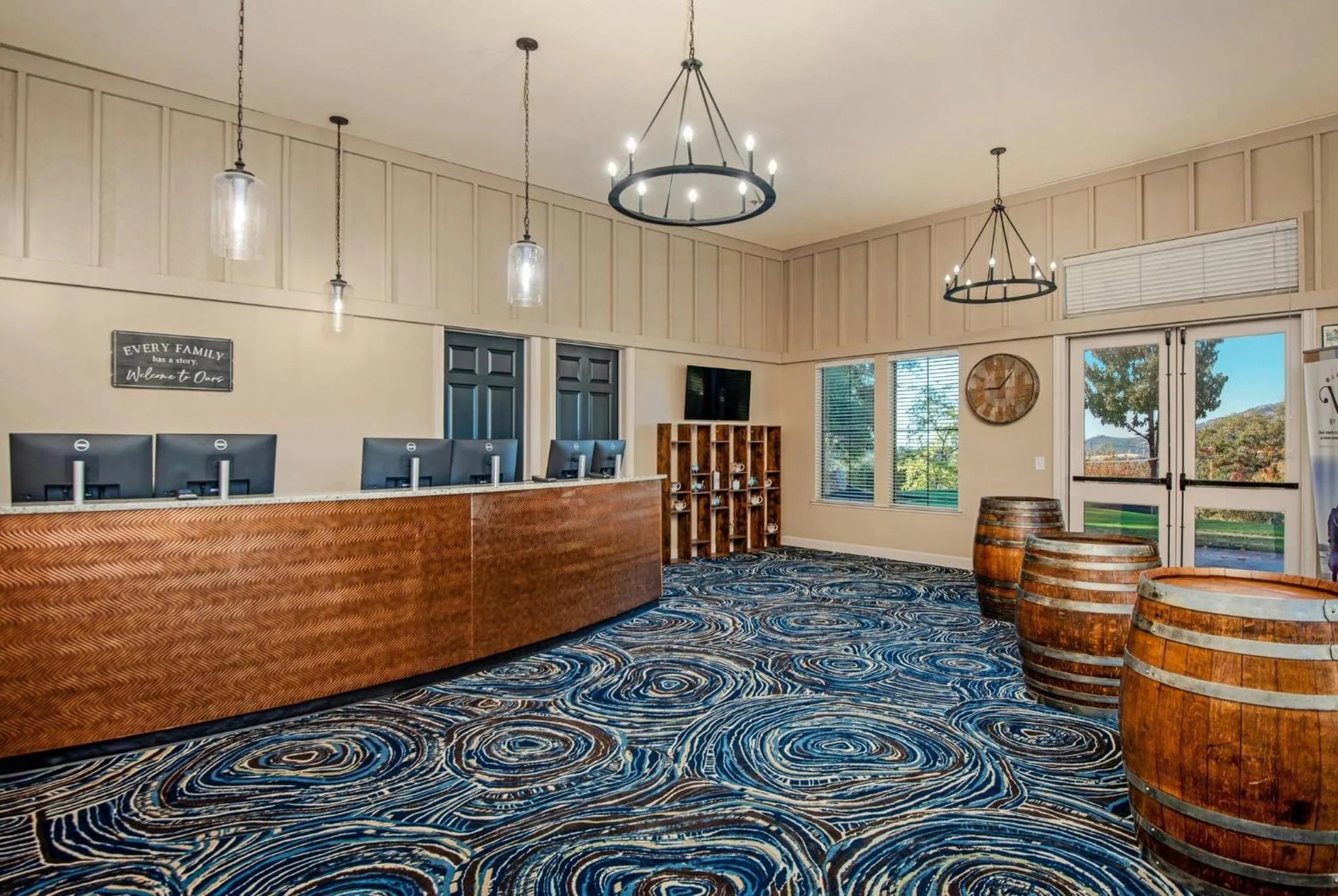 Lobby or reception in WorldMark Angels Camp