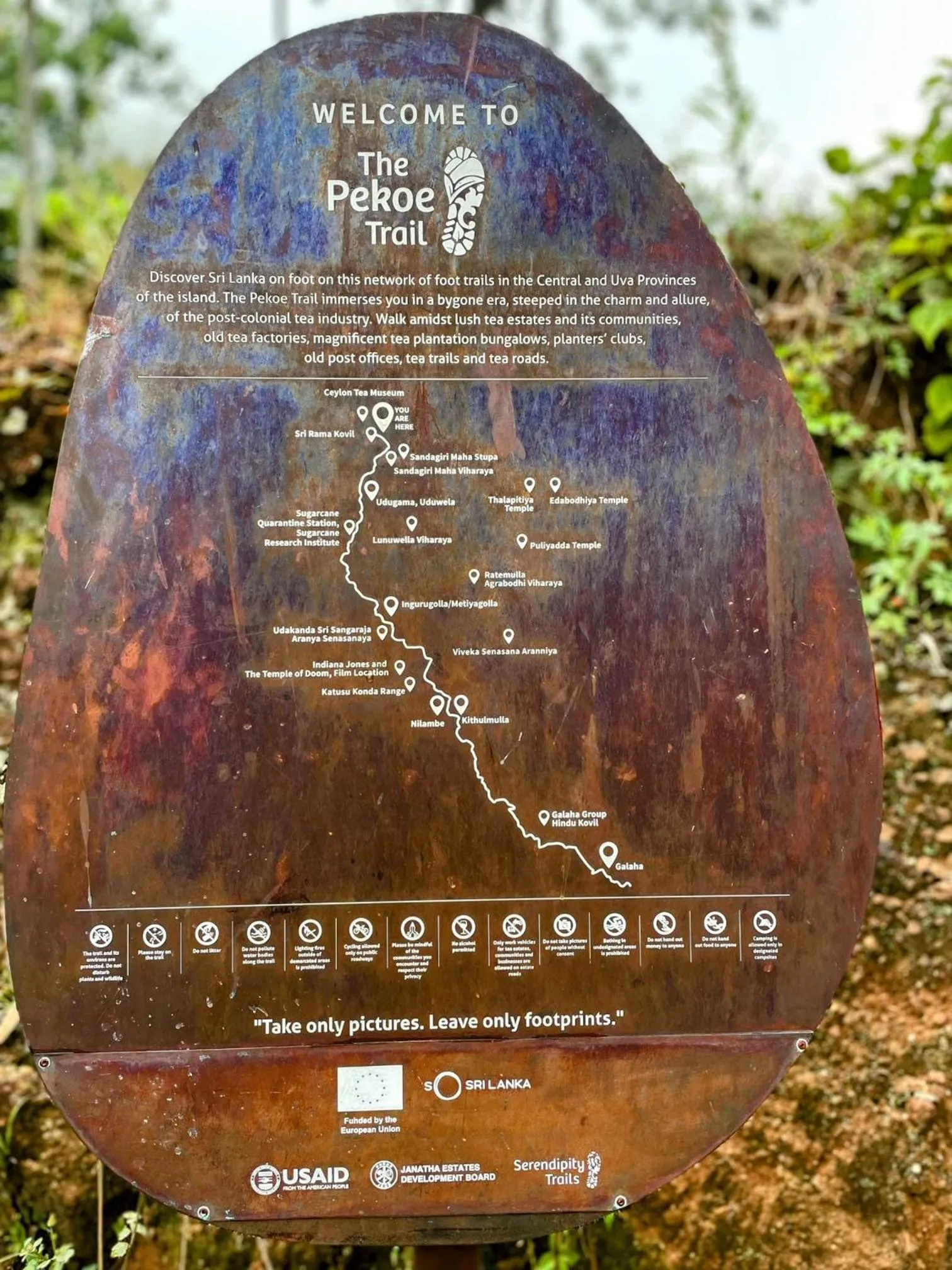 Hiking in Bellwood Hills Resort & Spa