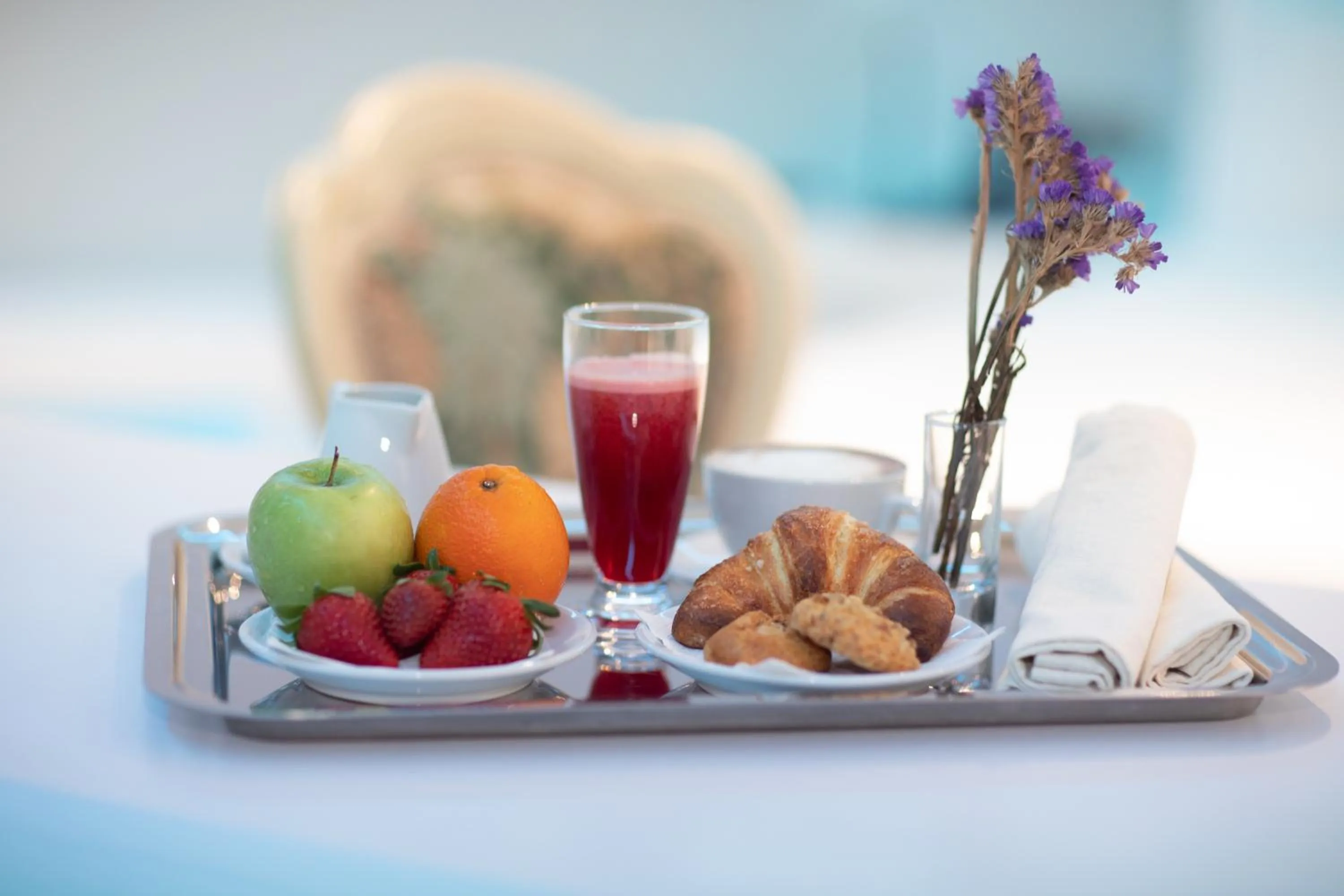 Food close-up in Metro Hotel Tirana