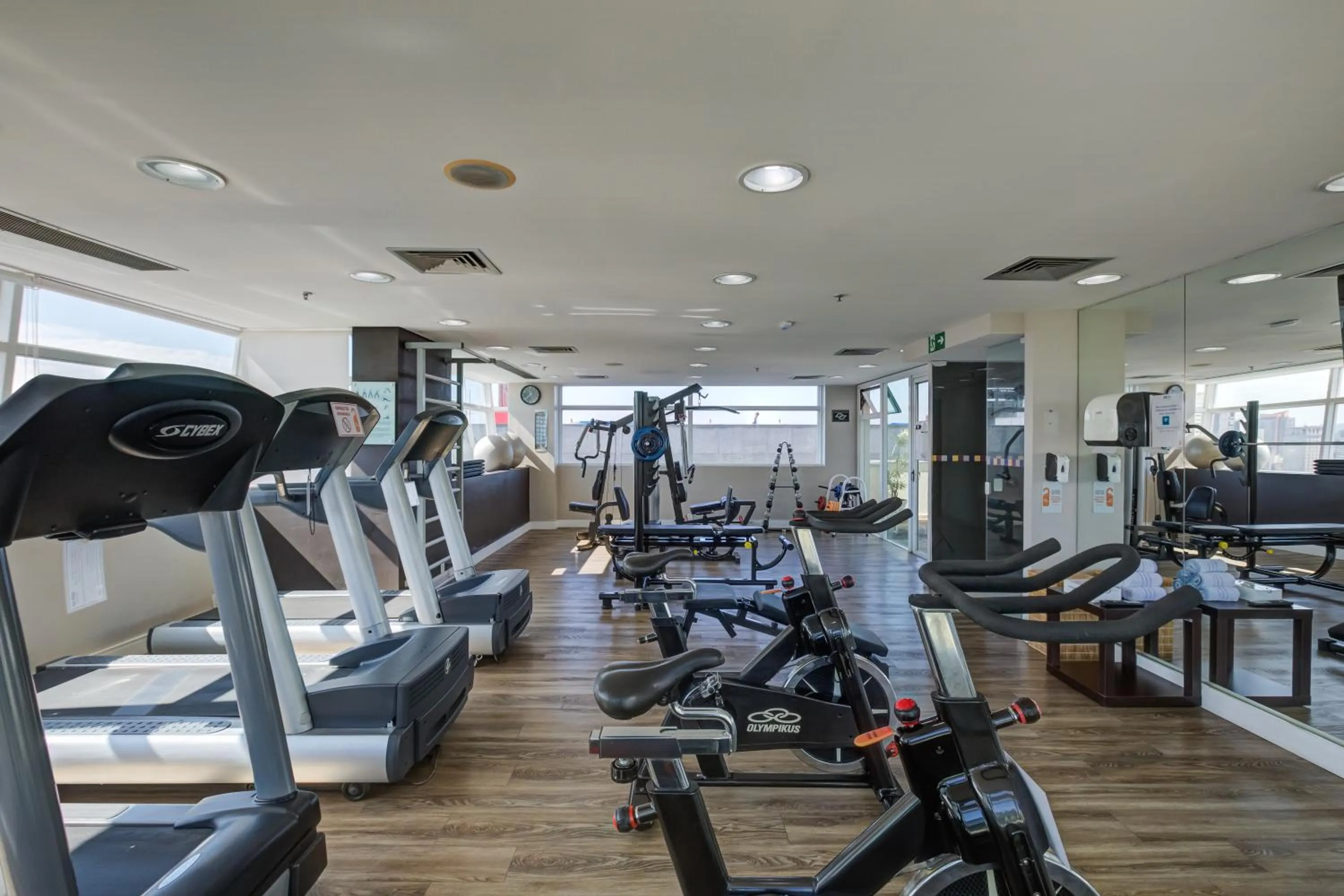 Fitness centre/facilities in Park Inn by Radisson Berrini