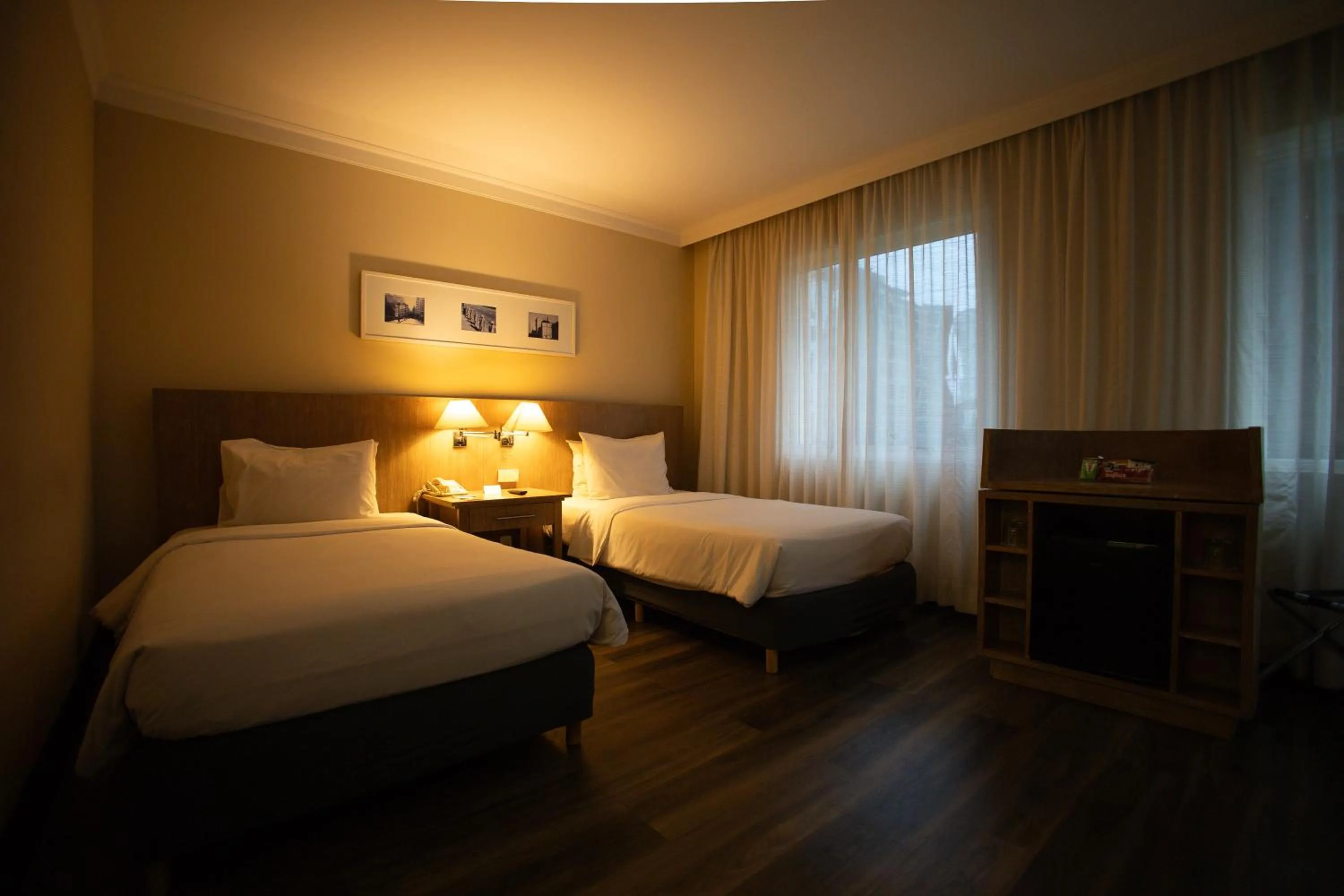 Bed in Park Inn by Radisson Berrini