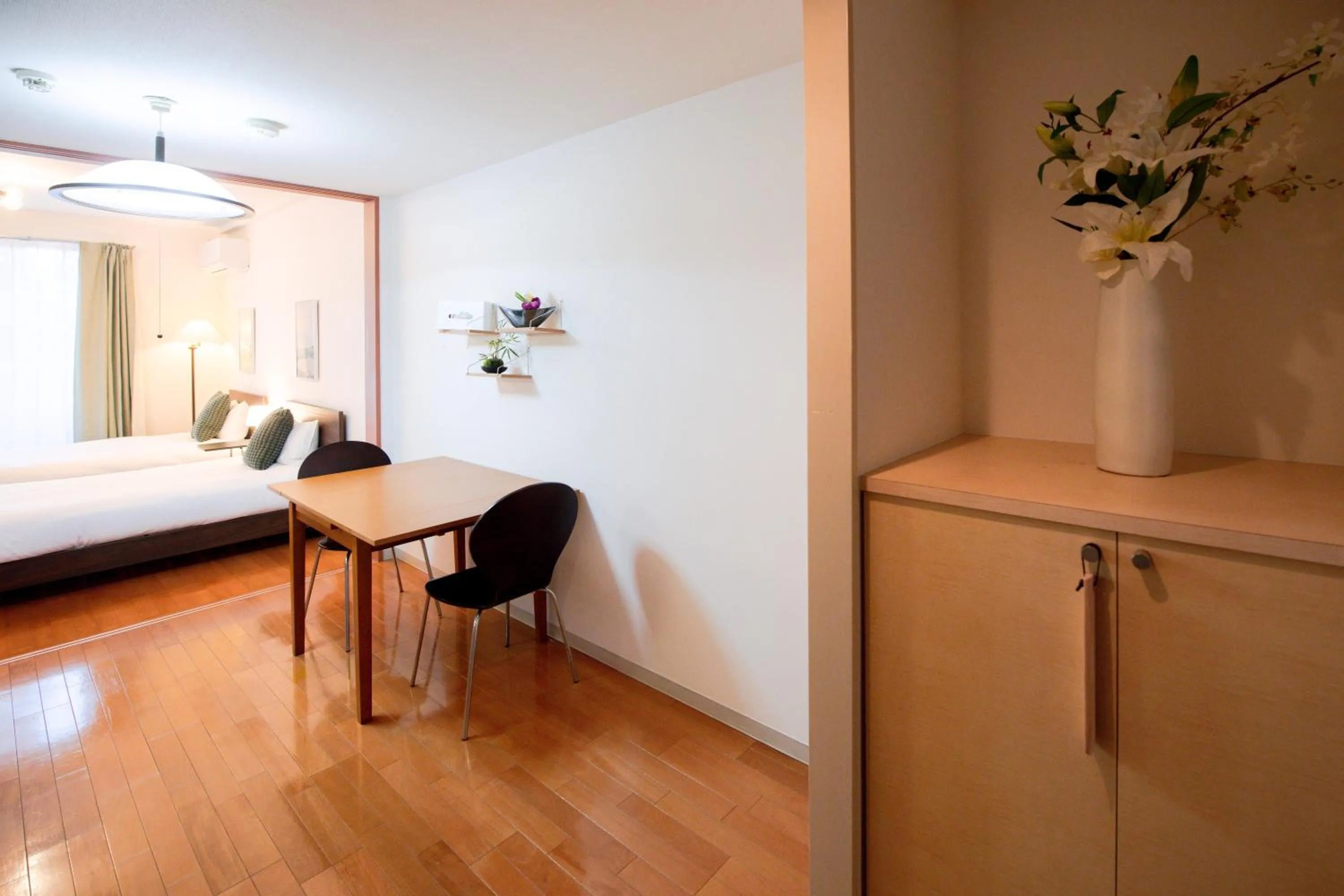 Bed in GuestHouse MIYABI