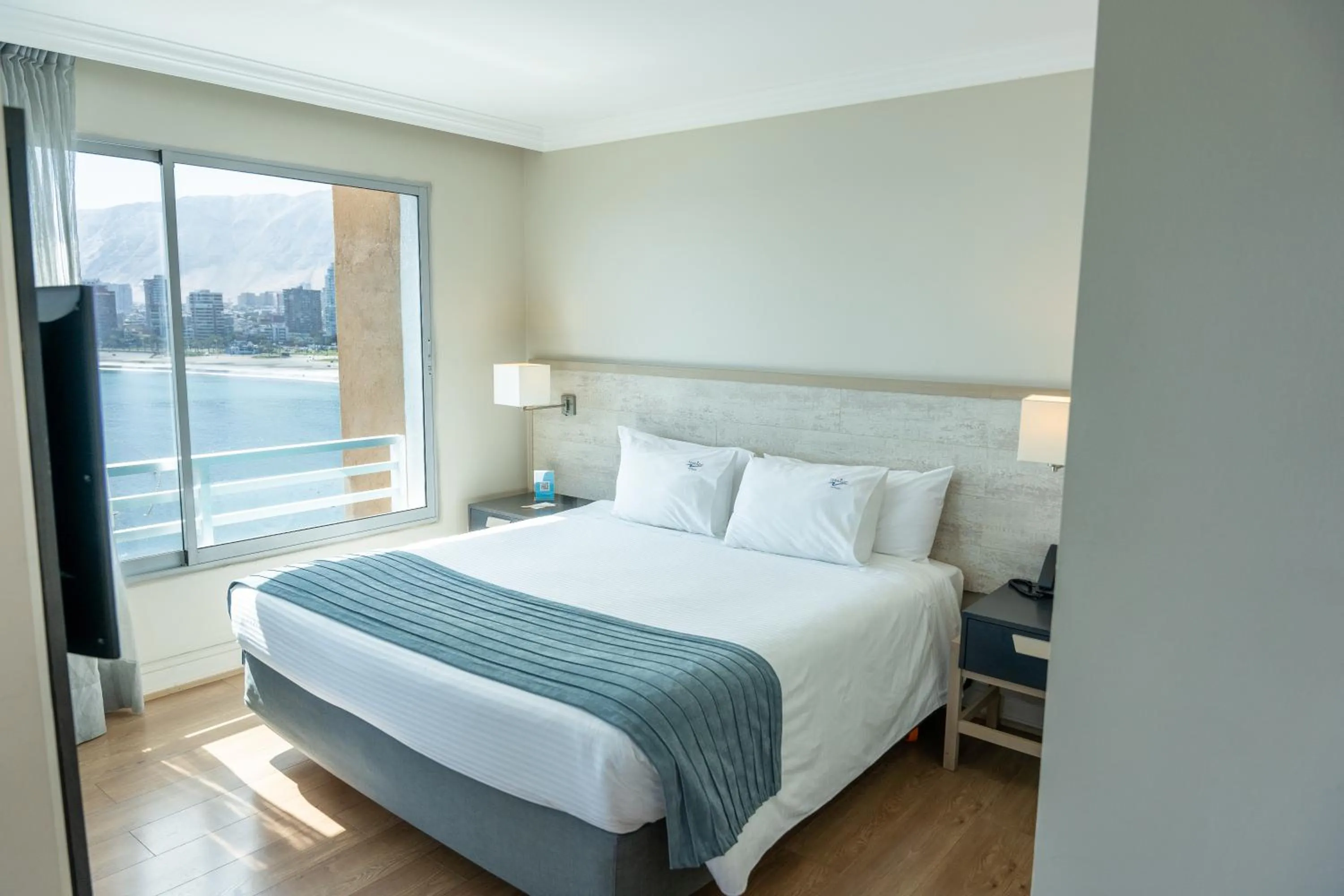 Bed in Terrado Suites Iquique