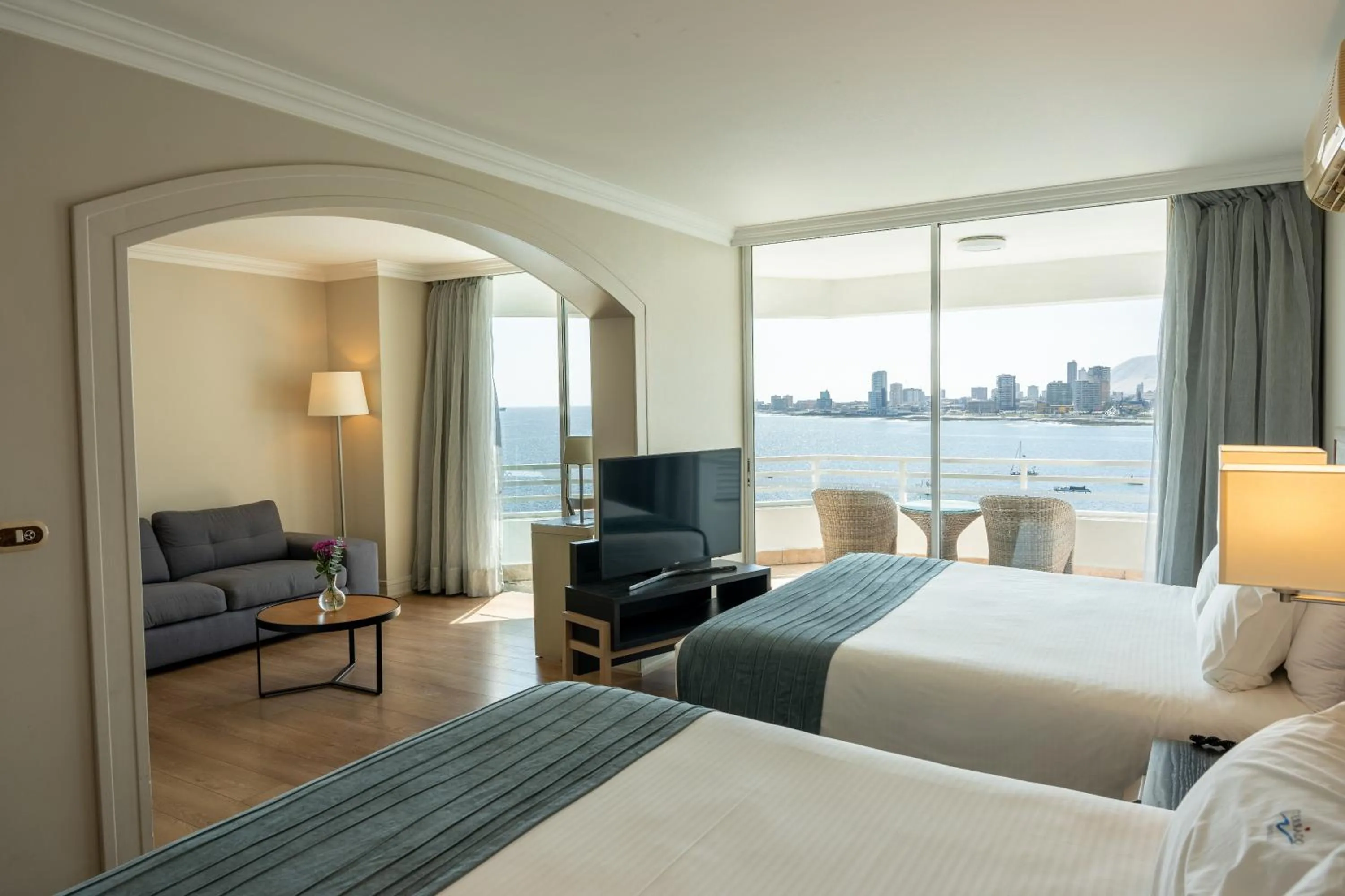 Bed in Terrado Suites Iquique