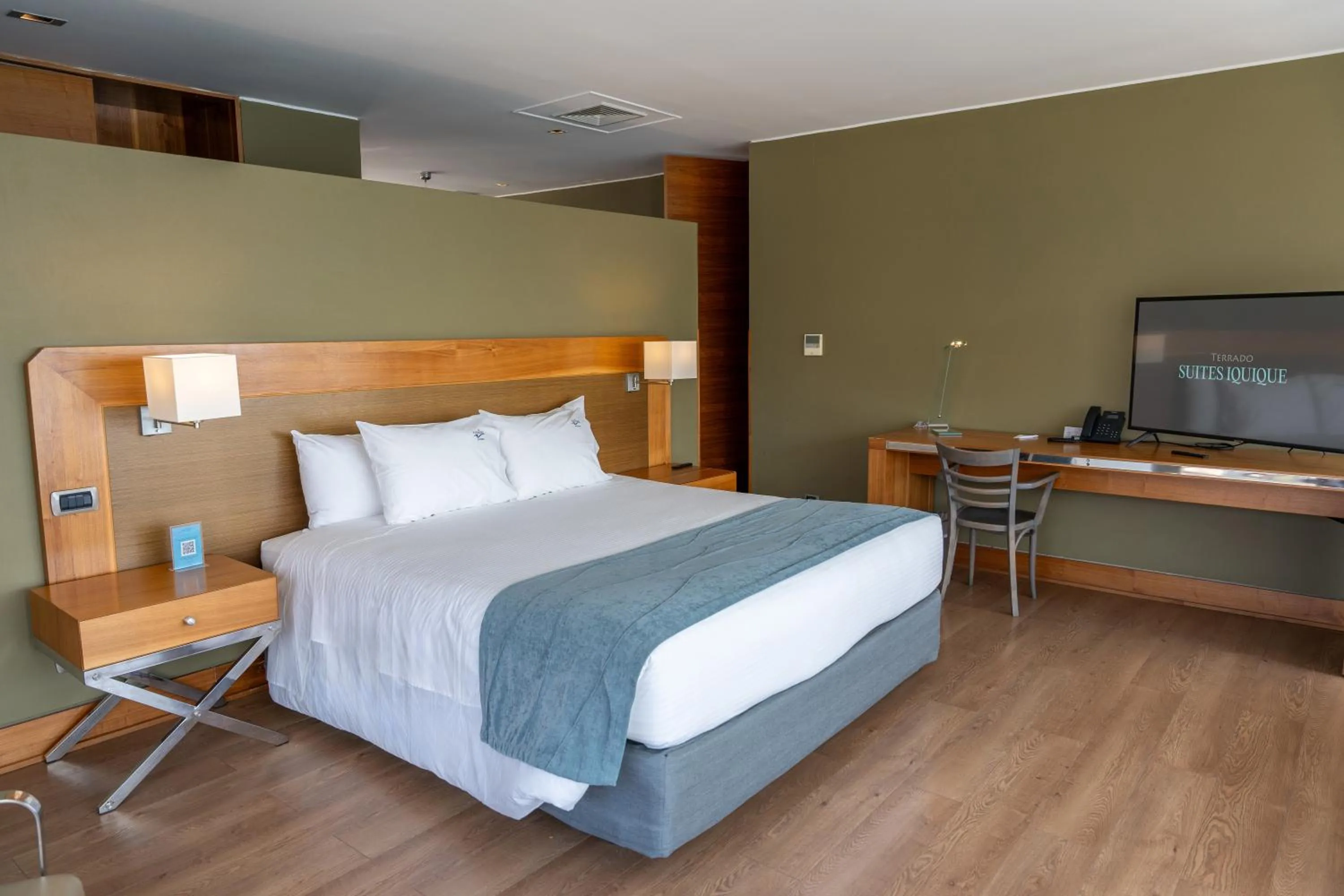 Bed in Terrado Suites Iquique