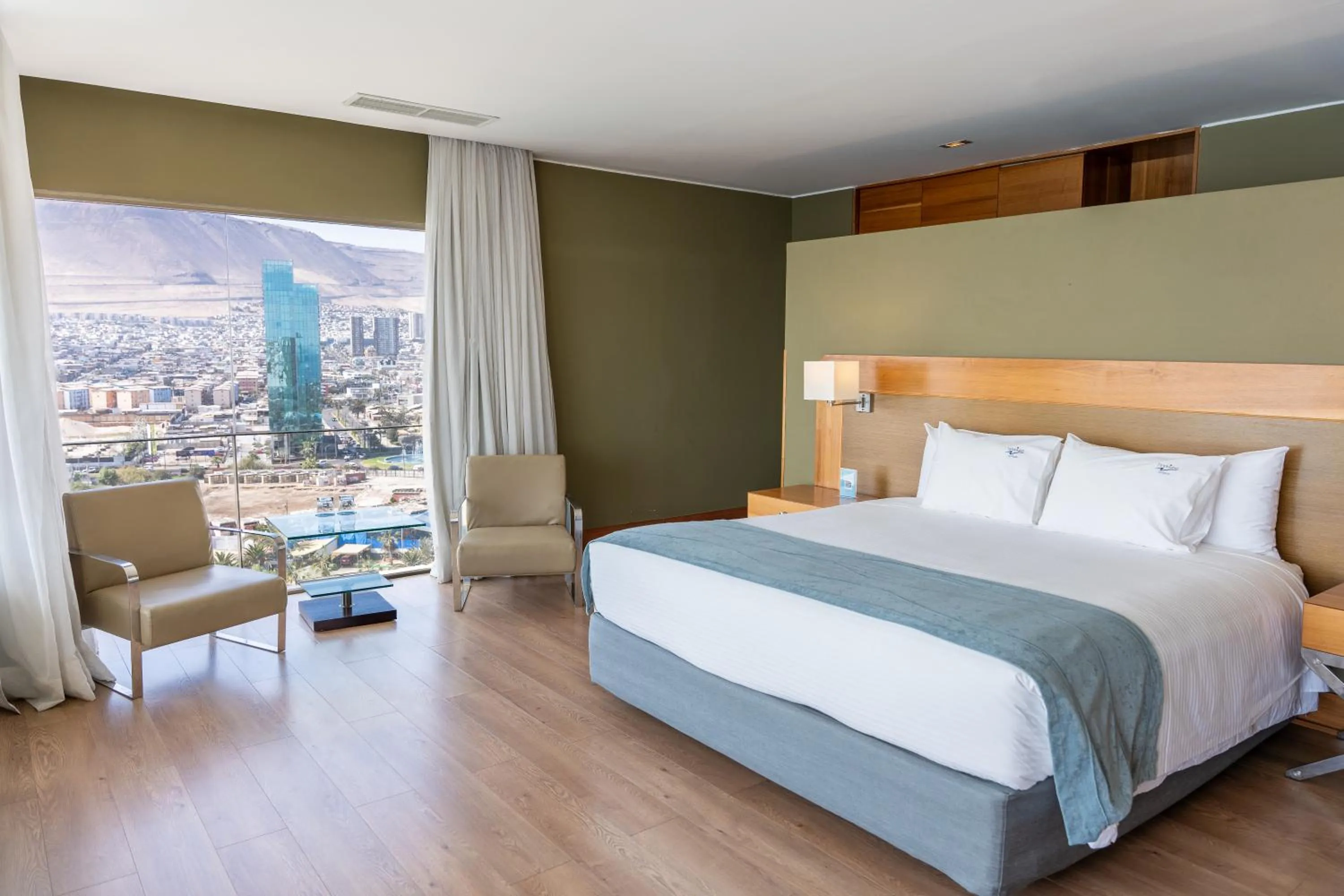 Bed in Terrado Suites Iquique