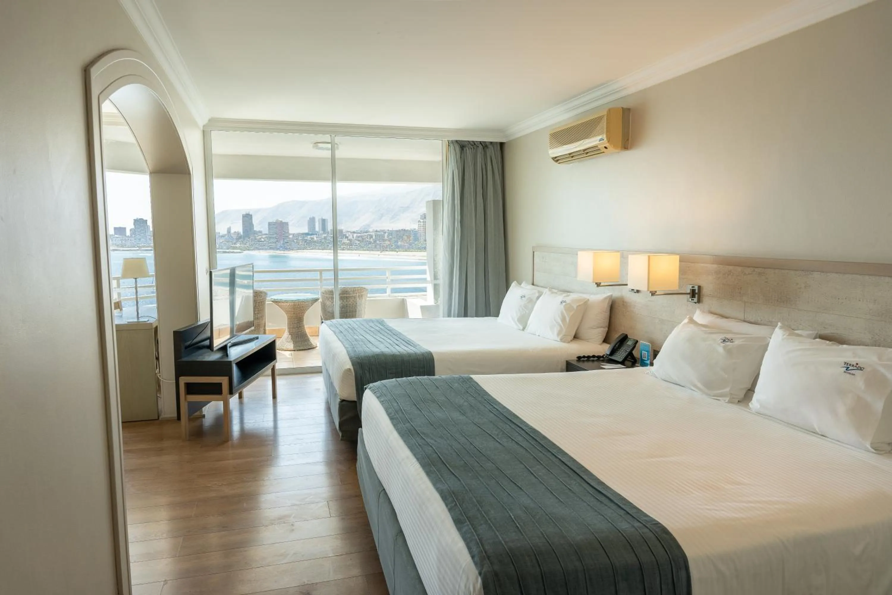 Bed in Terrado Suites Iquique