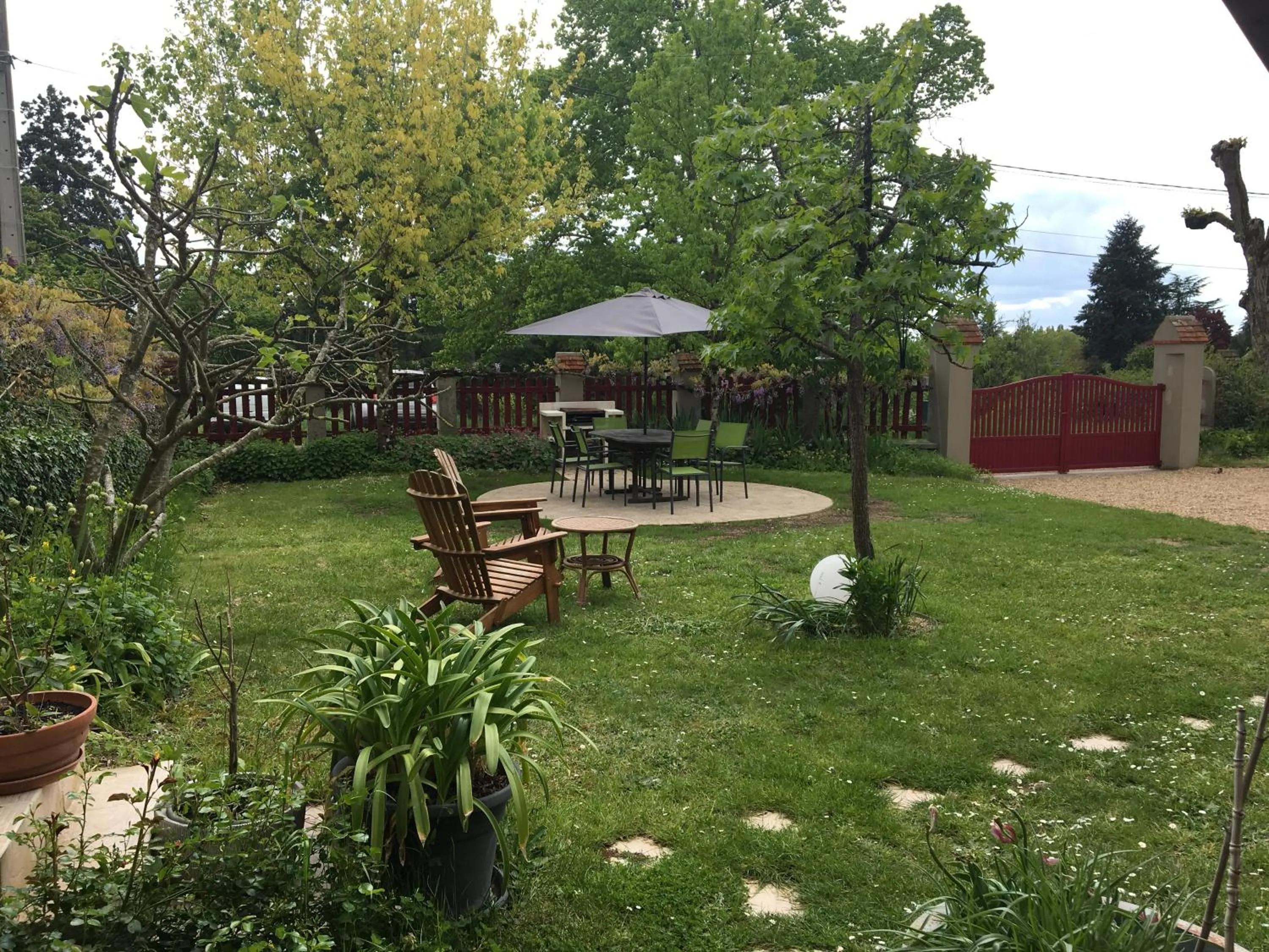 Garden in Le Clos Mony