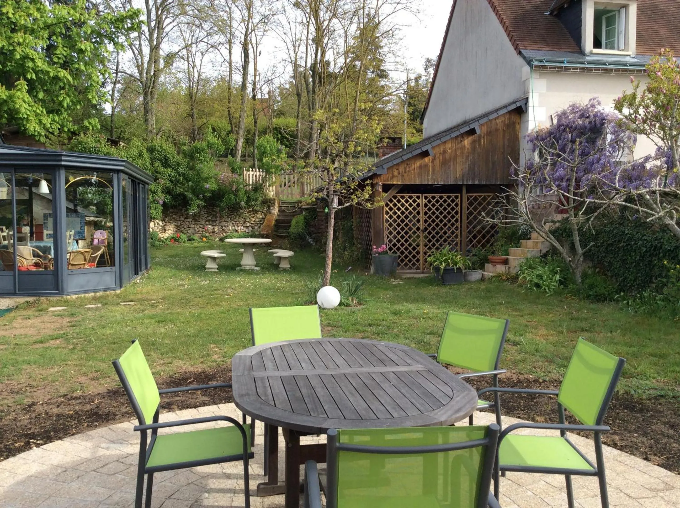 Garden in Le Clos Mony