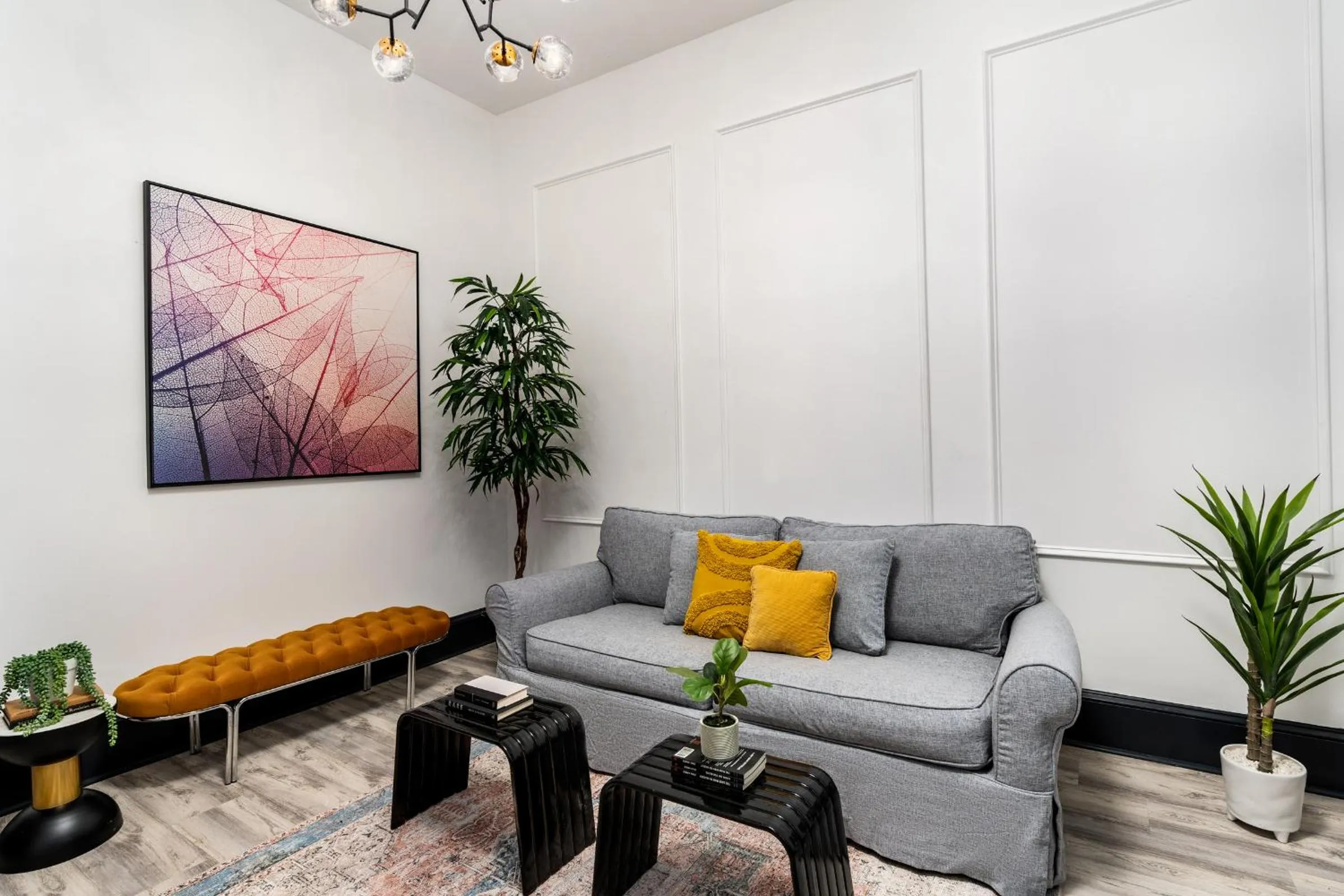 Living room in Saint Philip Residence