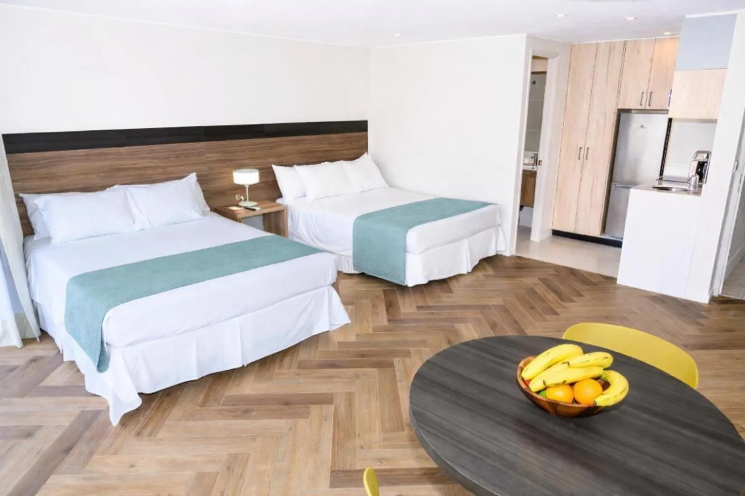 Bed in Studio 56 Apart Hotel by Terrado Iquique