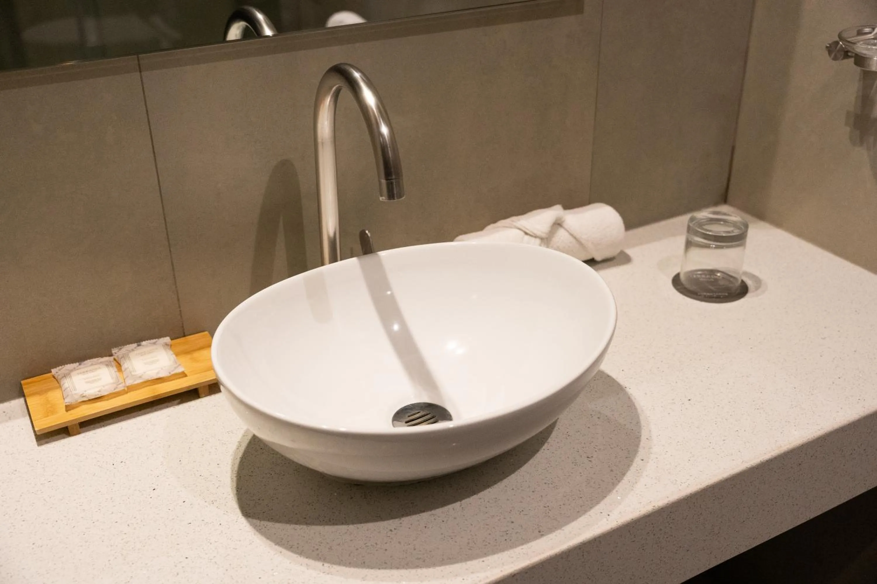 Bathroom in Studio 56 Apart Hotel by Terrado Iquique